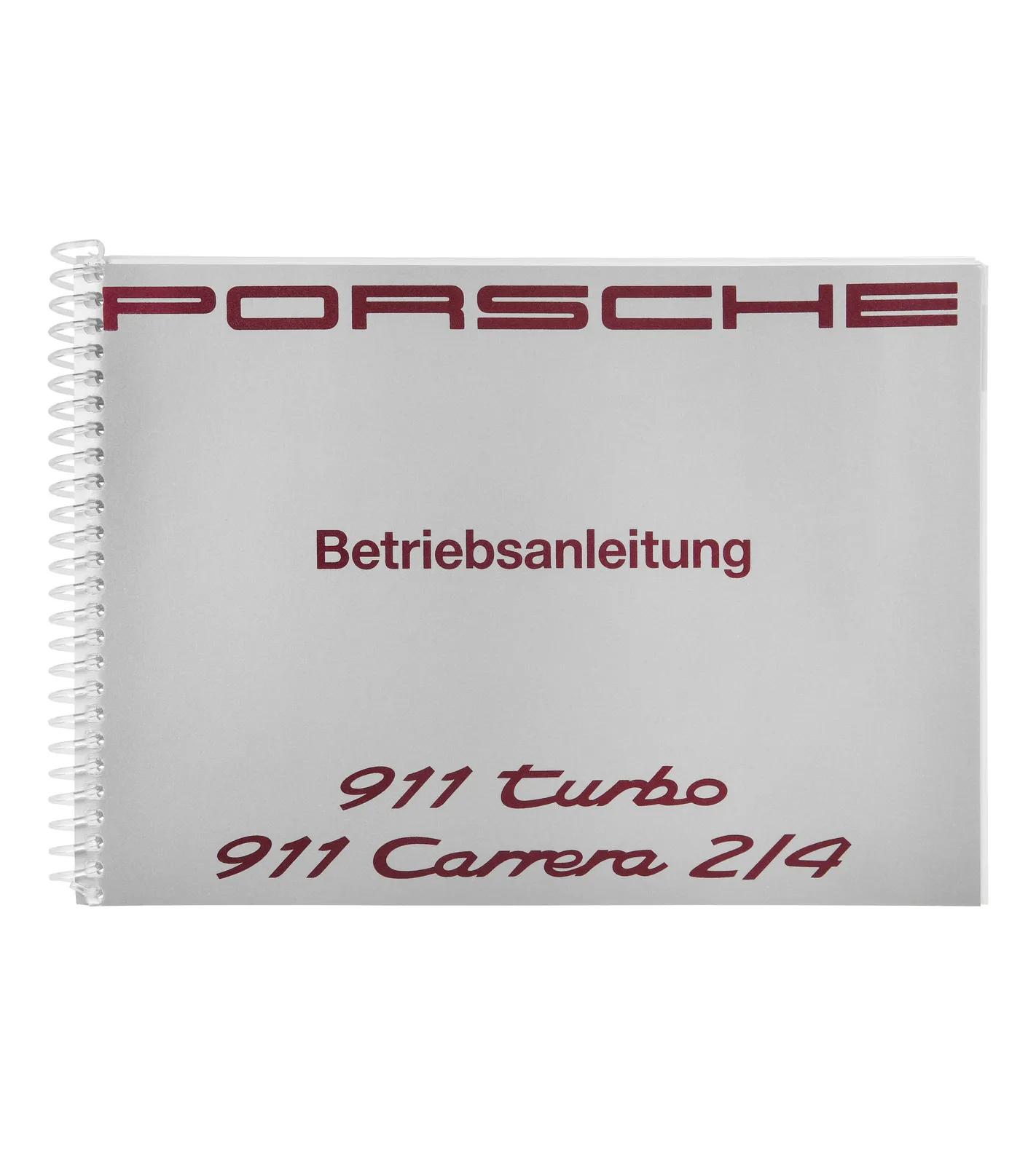 Betriebsanleitung 911 (964) Carrera 2/4, Turbo thumbnail 0