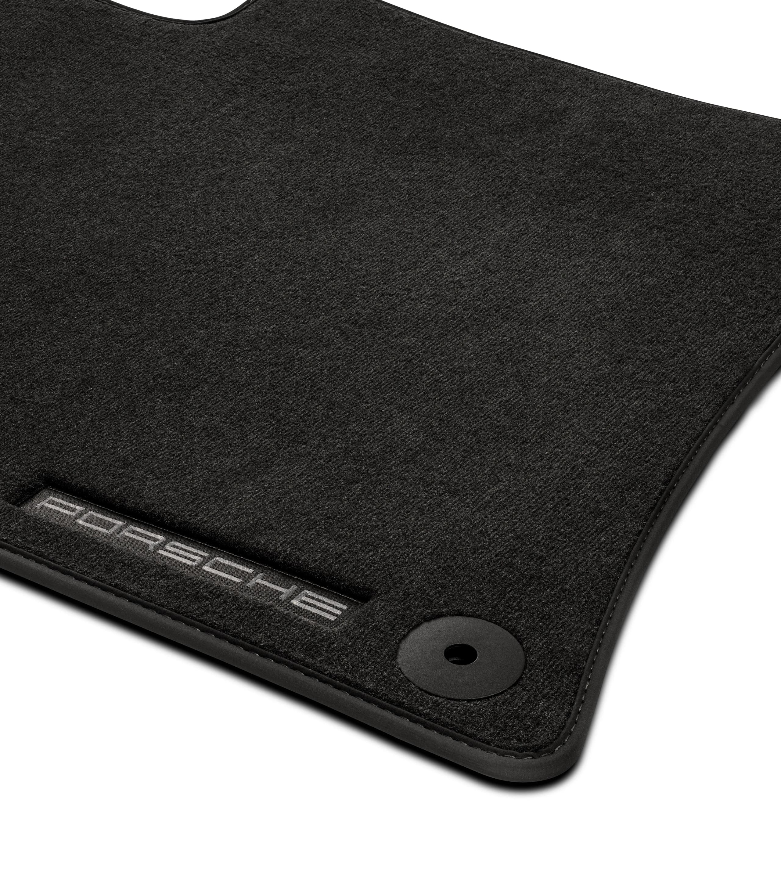 Carpeted Floor Mats with Nubuck Edging for Cayenne thumbnail 1