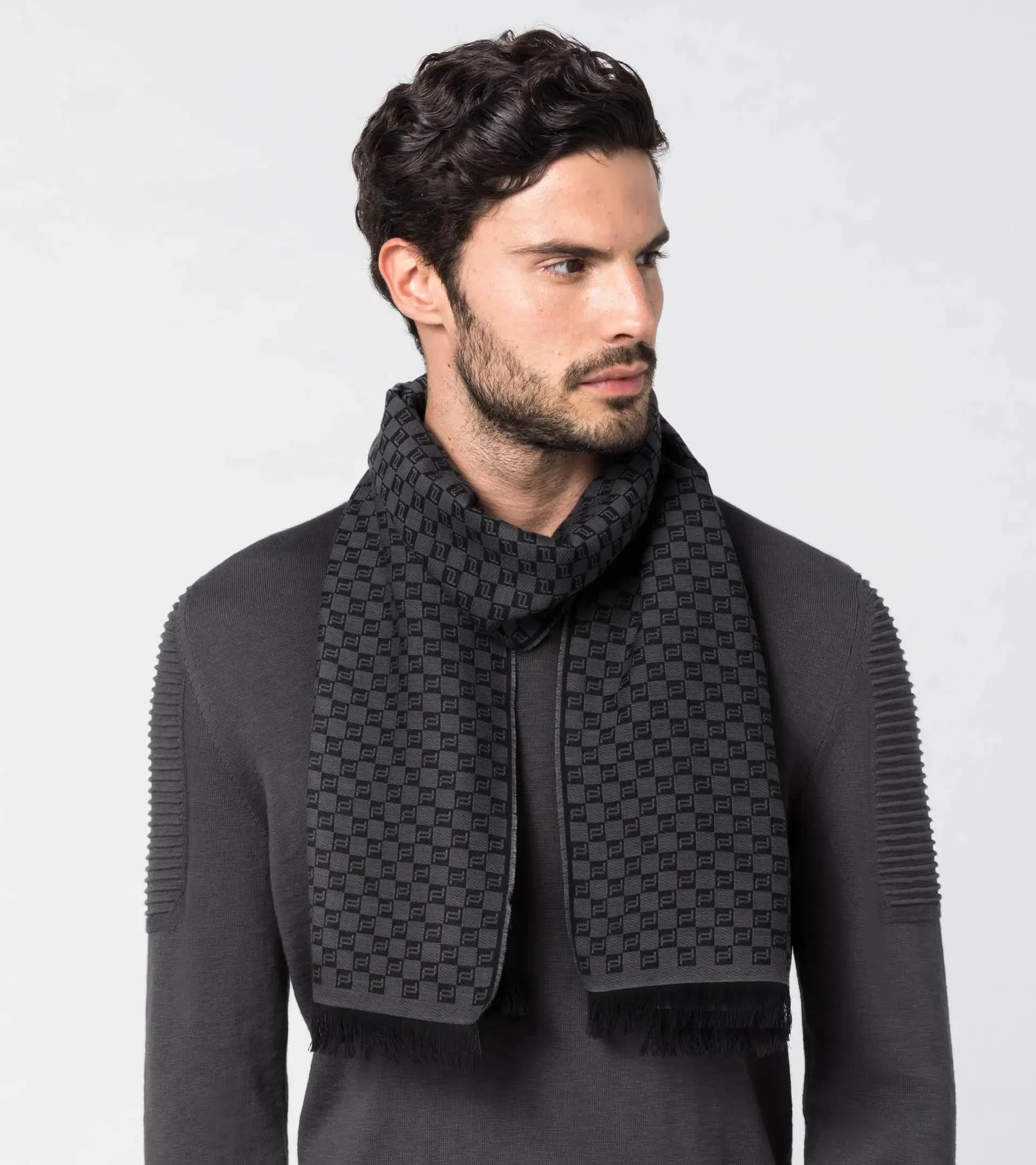 Luxe PD-Icon Chequered Scarf 3