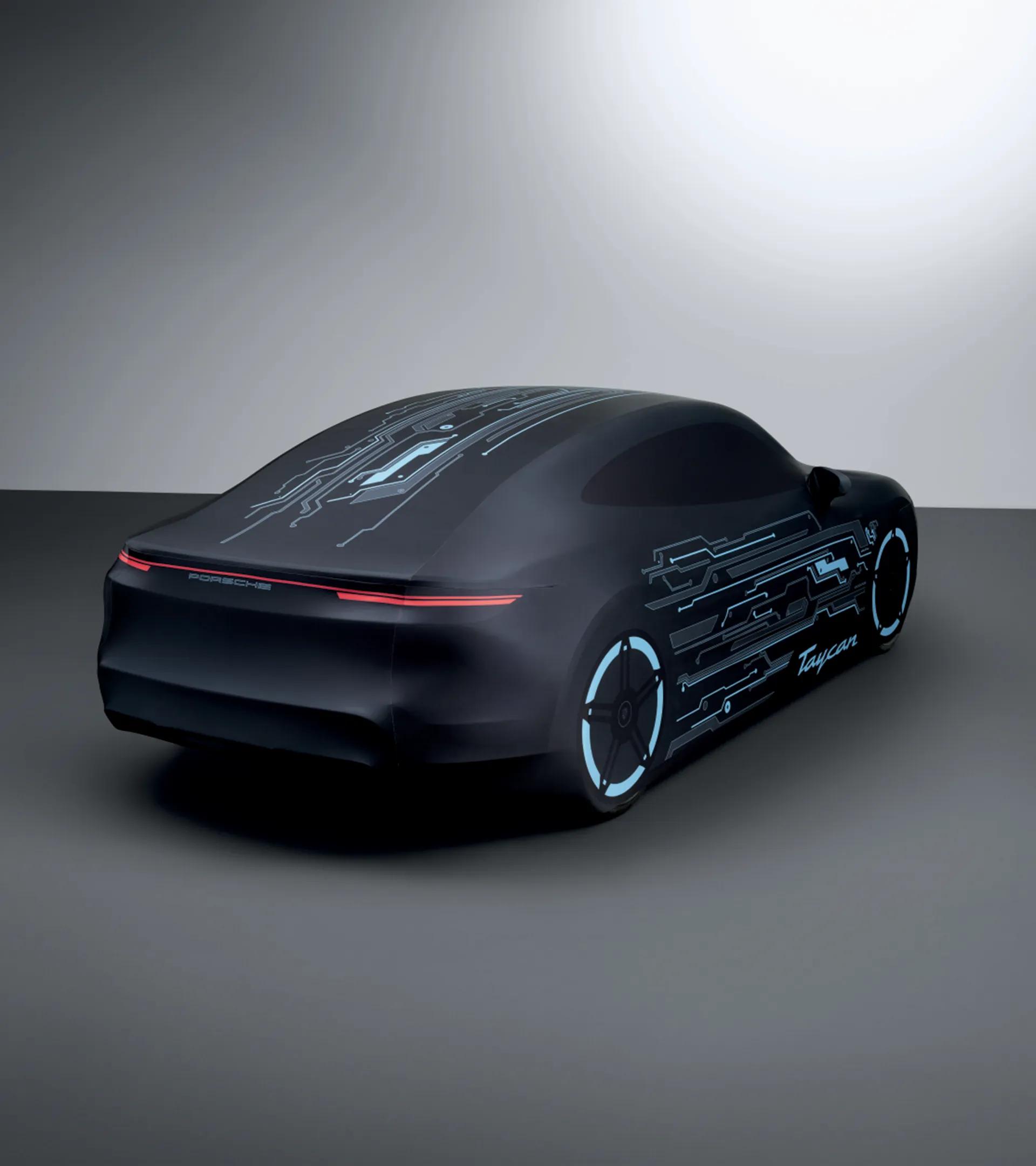 Indoor-Car-Cover „electric“ Design - Taycan thumbnail 2