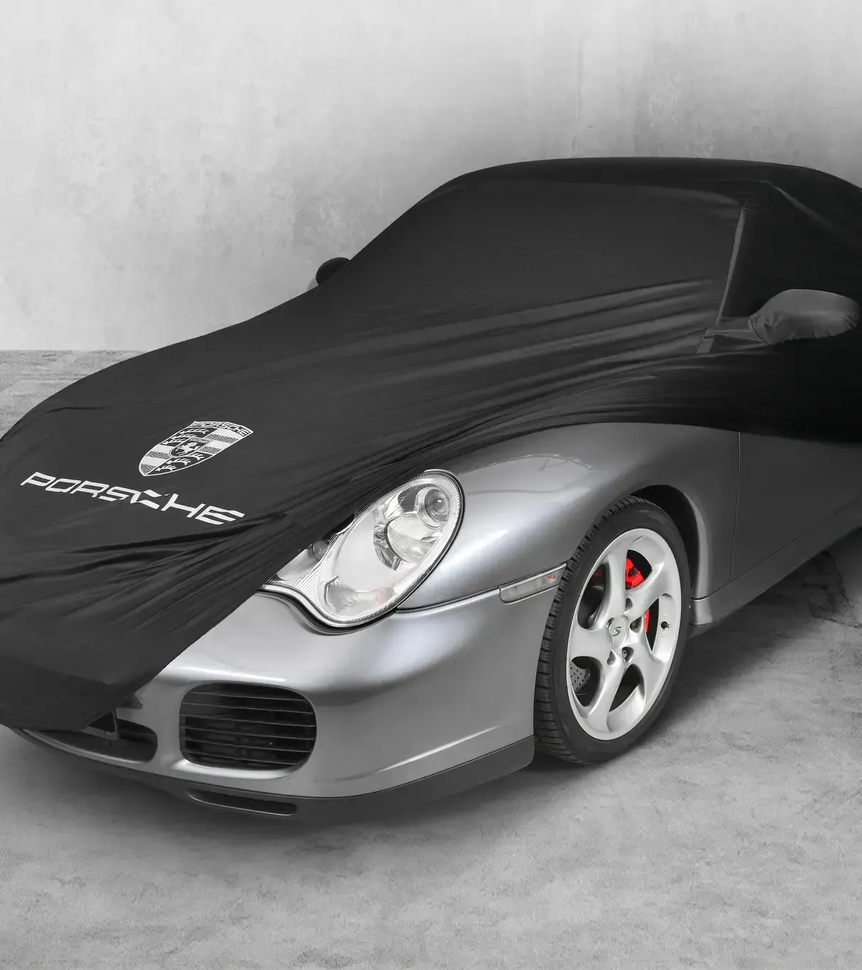 Black car cover for Porsche 996 without aero kit thumbnail 1