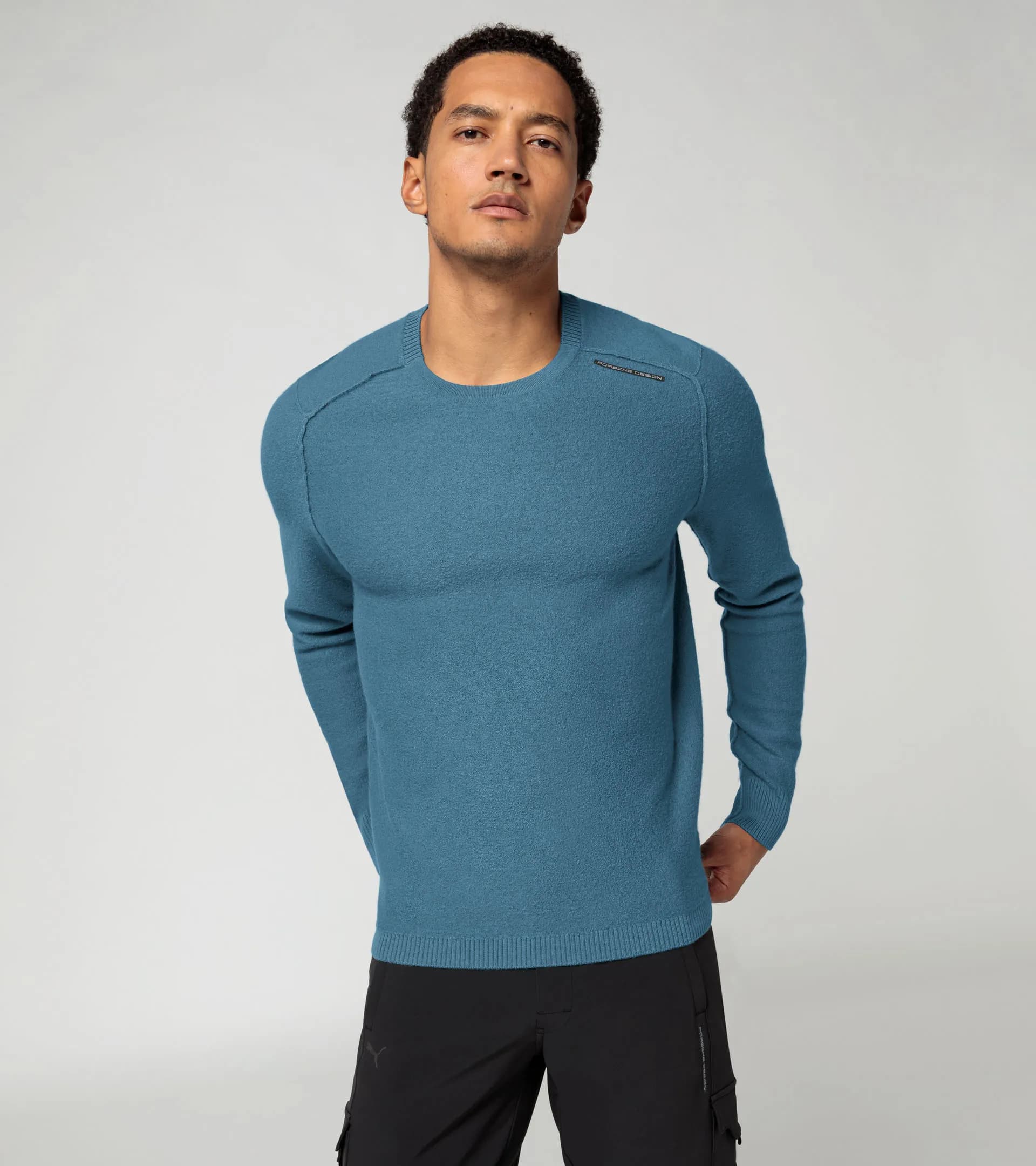 Wool crew neck pullover 6