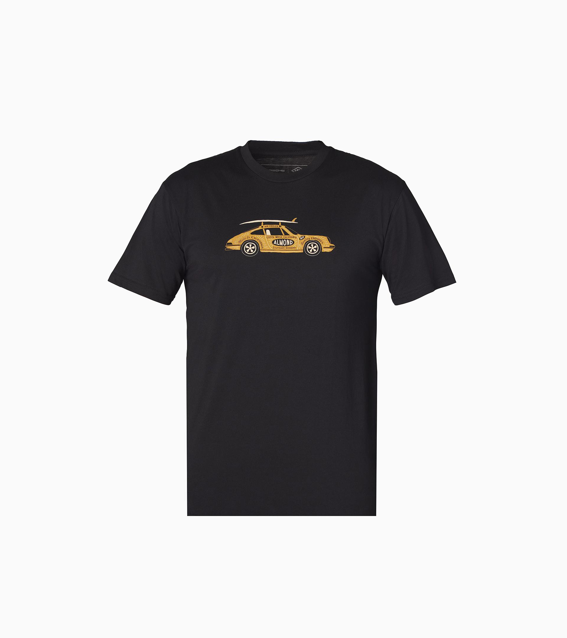 Porsche x Almond T-shirt "Single Fins & Air Cooled Engines"