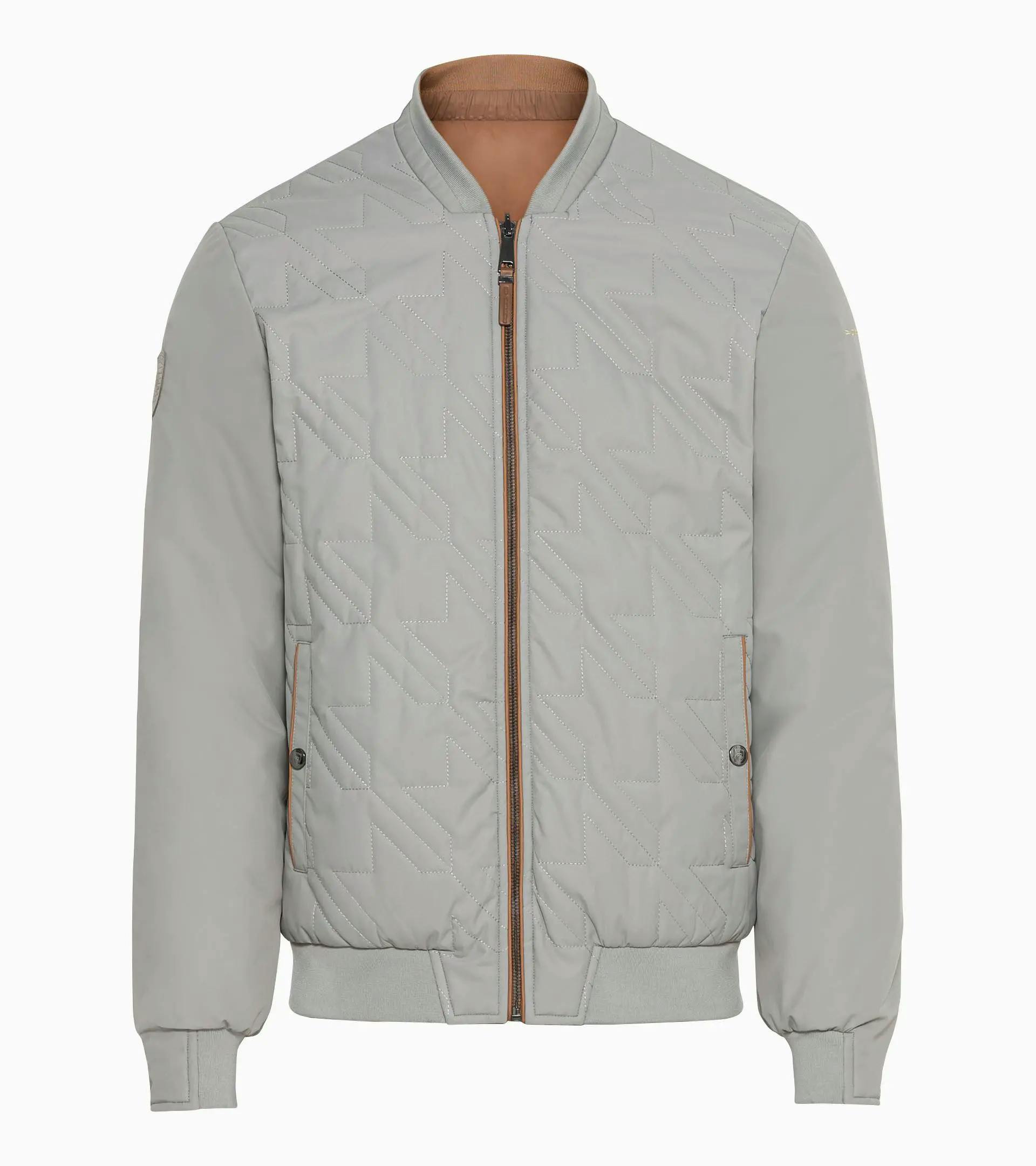 Shop The Great The Reversible Quilted Bomber Jacket
