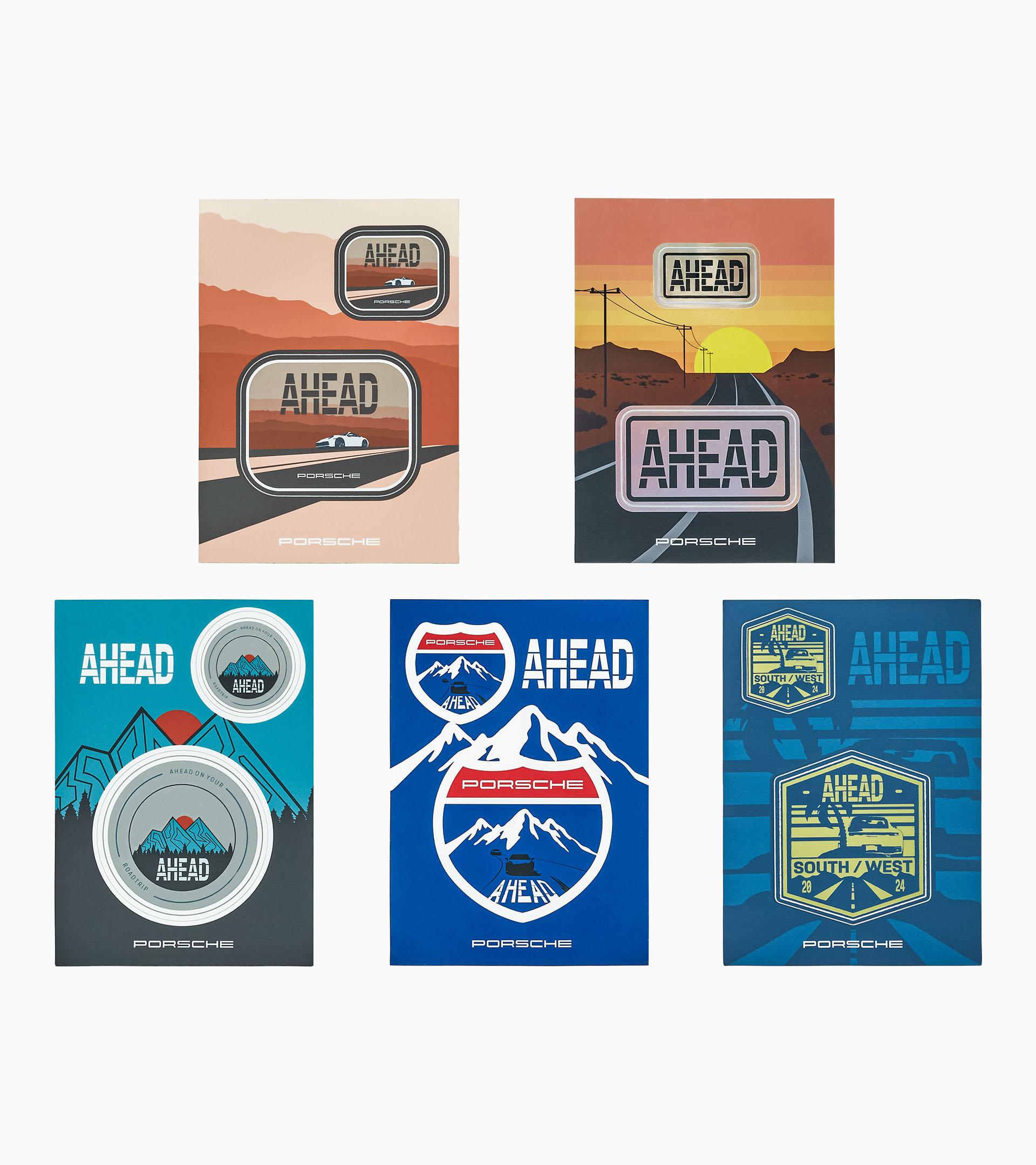 AHEAD No. 1 Sticker Set – Limited Edition 