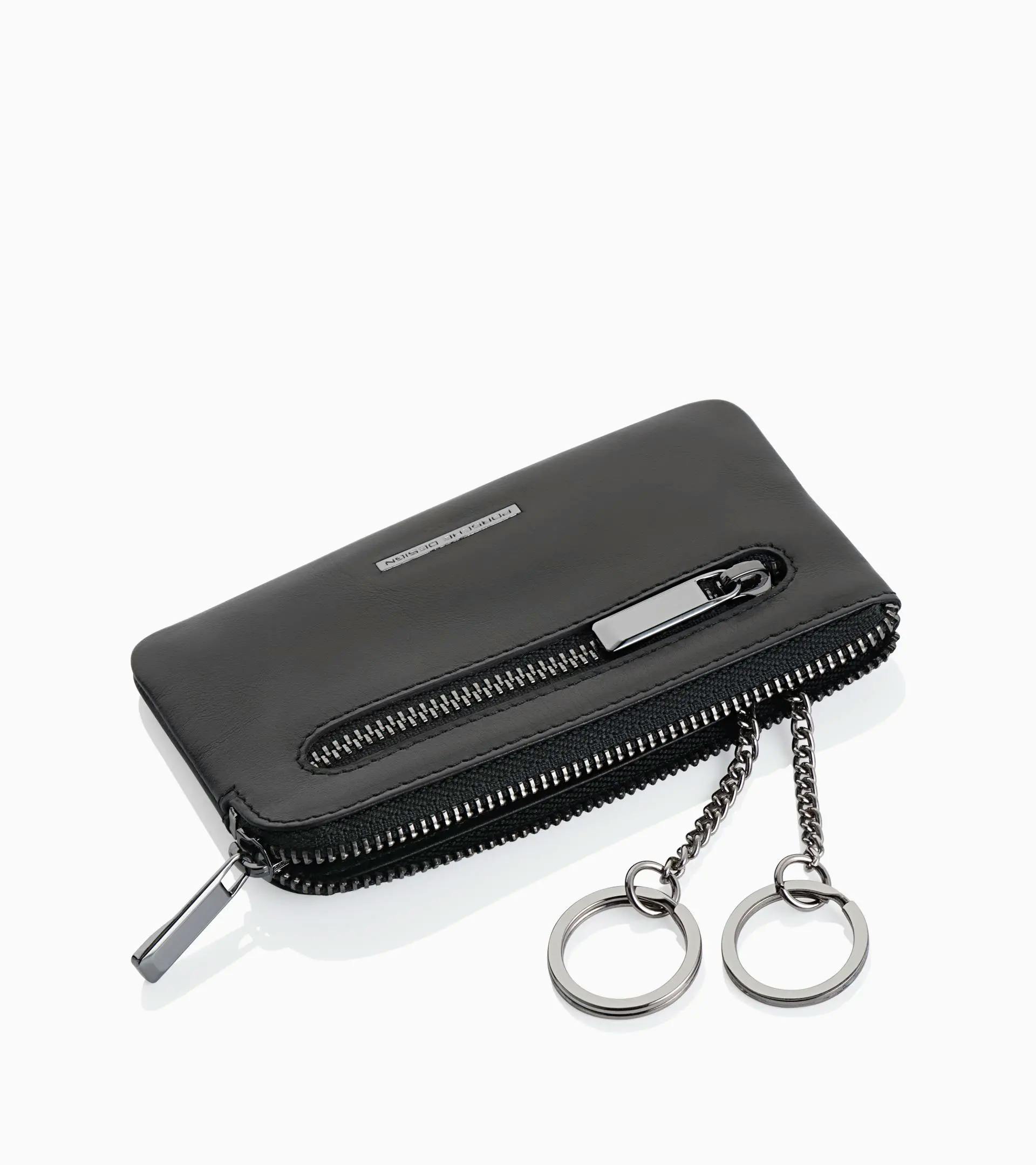 Black Leather Key Wallet for Men Key Holder Key Case Vintage 