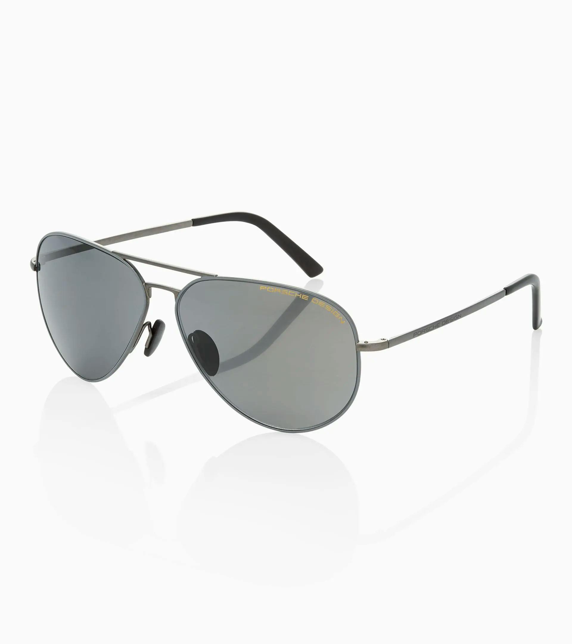 Pre-owned Sunglasses Authentic 5484 C 760/s8 Black Gray Square Polarized
