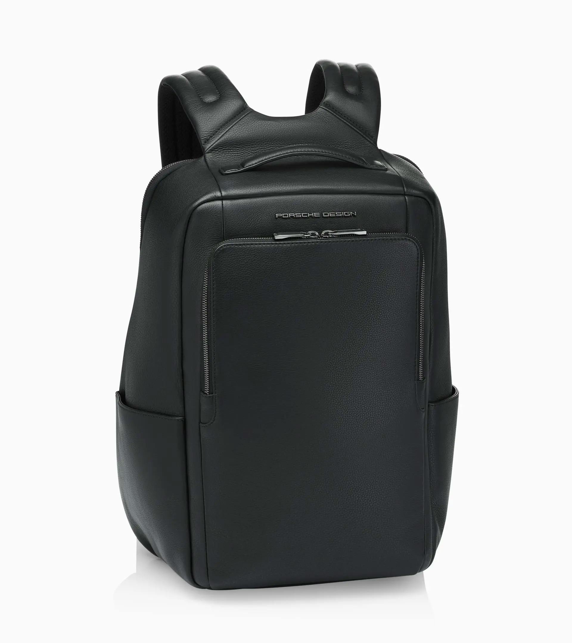 Mercedes-Benz - Looking for an elegant backpack to carry all your personal  belongings with you? Then check out this Santoni Official leather backpack.  #MercedesAMG #AMG #Santoni via Mercedes-AMG