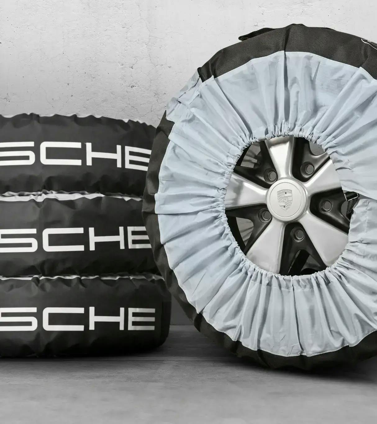 Porsche Classic Reifenschoner Set für alle Modelle mit