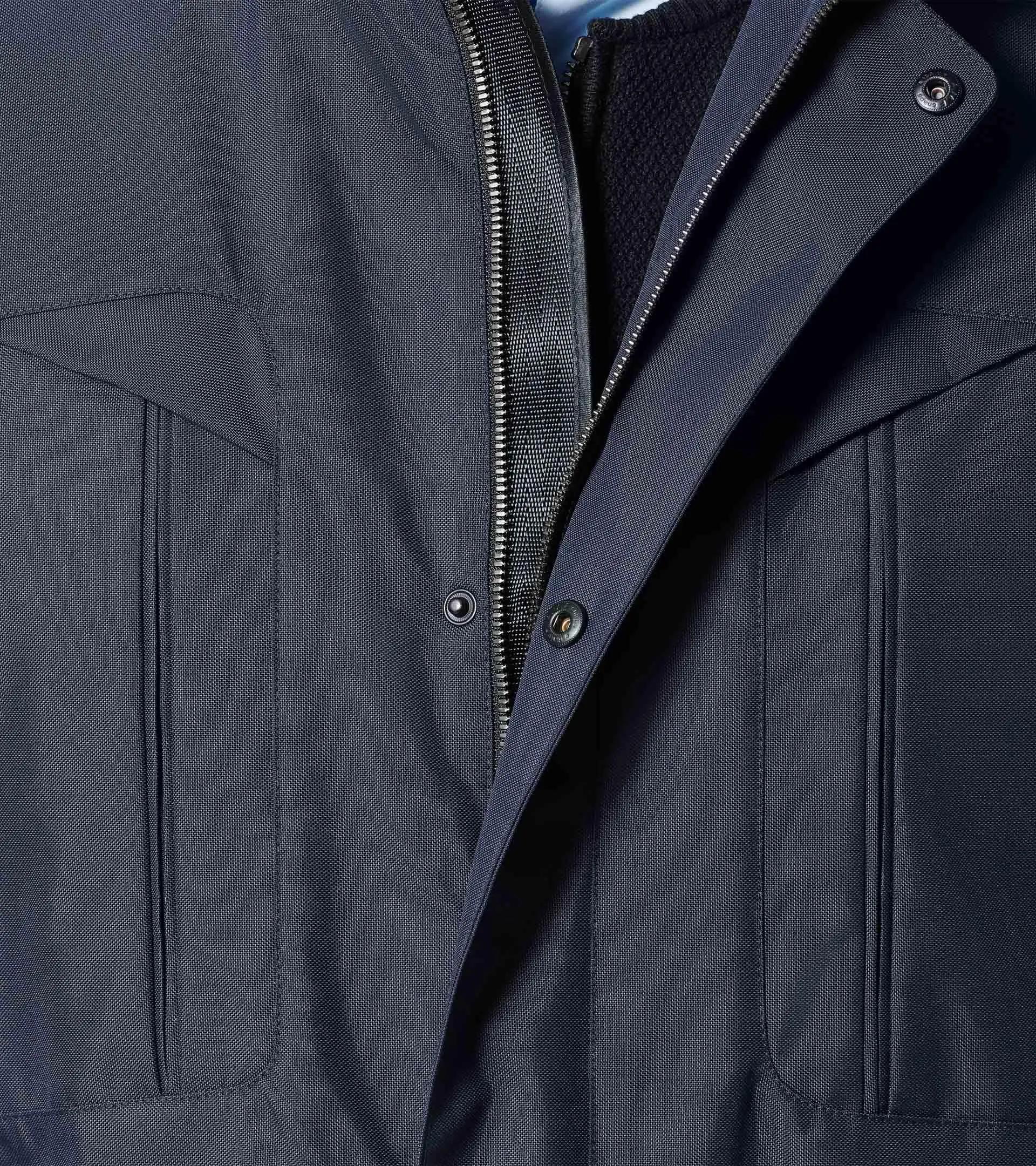 Hackett London Chaqueta Cortavientos Impermeable Navy