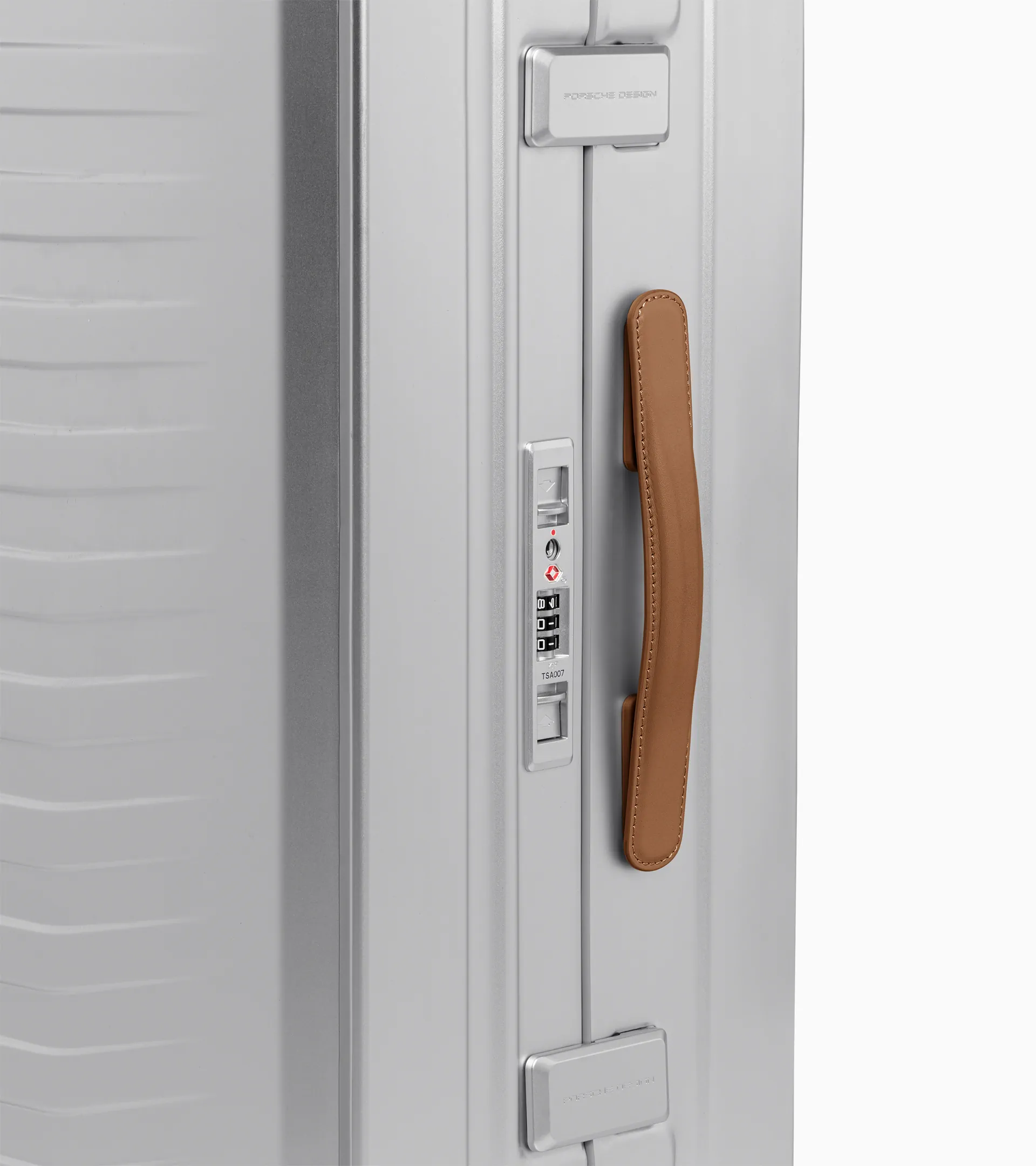 Leather Handle Set – Roadster Aluminium Trolley  2