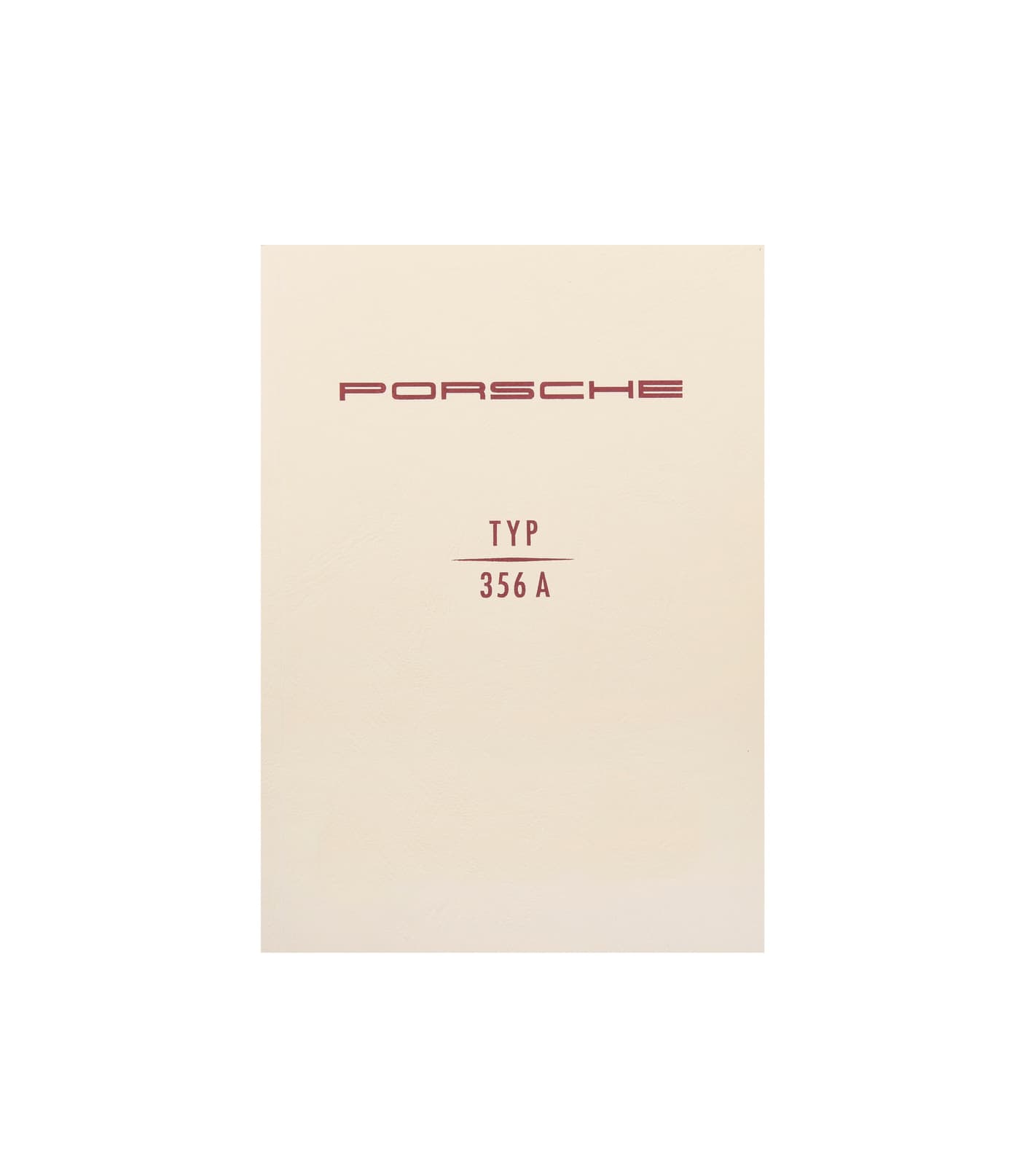 Driver's manual 356 A