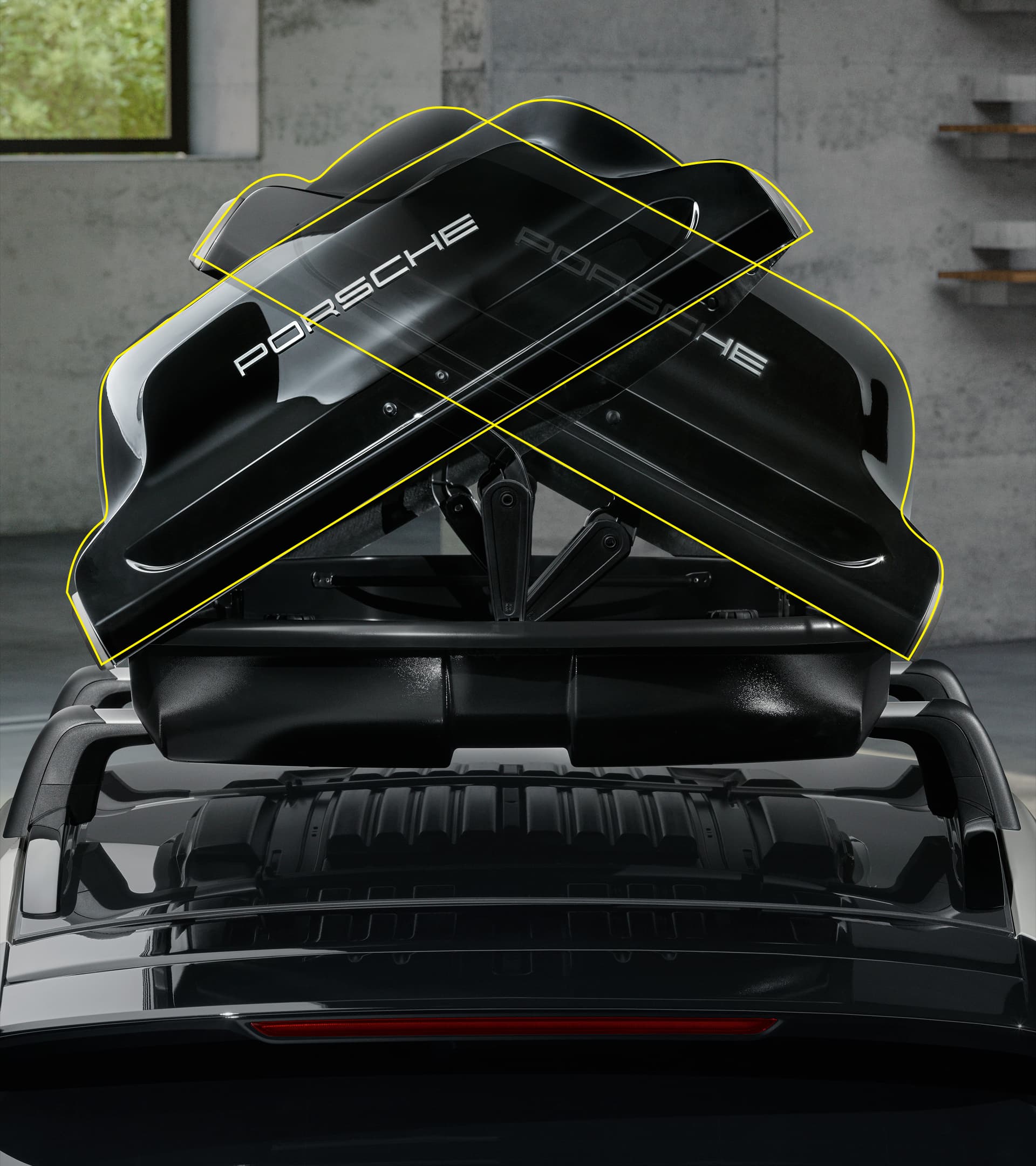 Box dachowy Porsche Performance  4