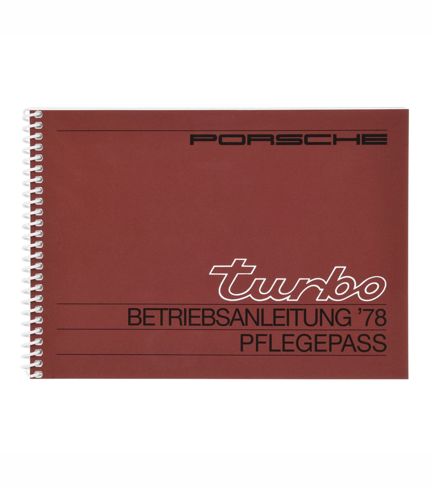 Driver's manual 911 Turbo 1