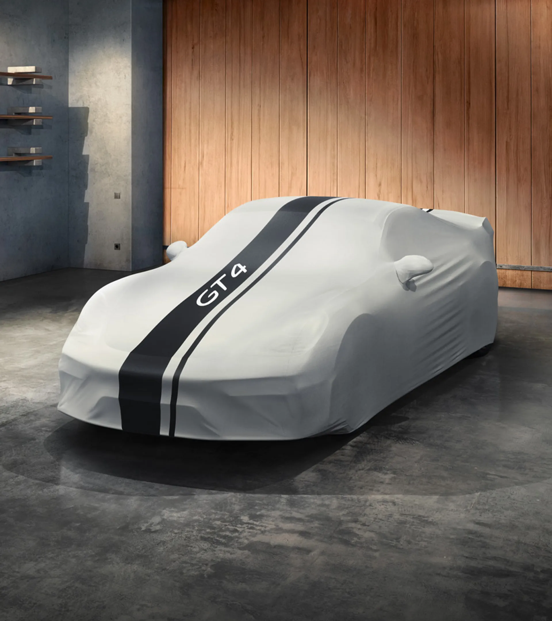 Indendørs bilovertræk 718 Cayman GT4-design 3