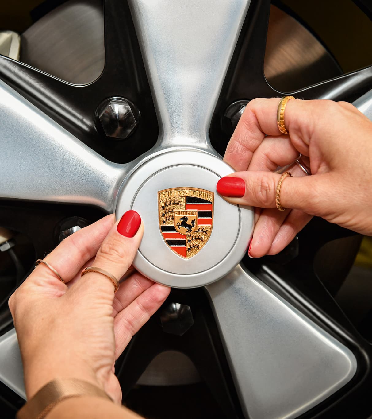 Hub cap for Porsche 911 and 914/6 3