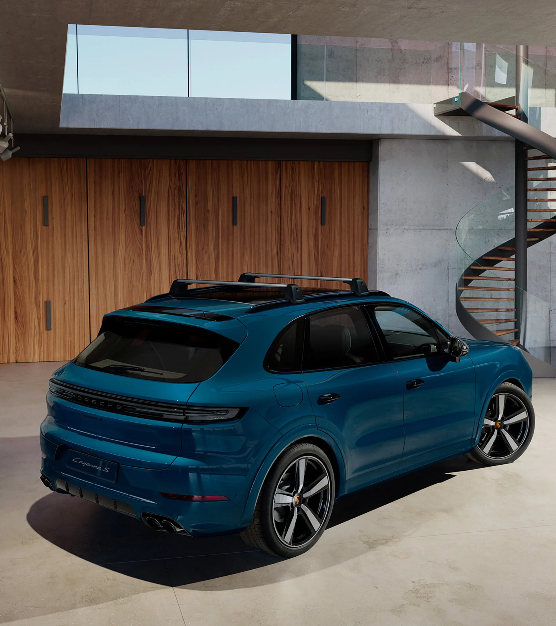 Basfäste för taktransportsystem – Cayenne 1