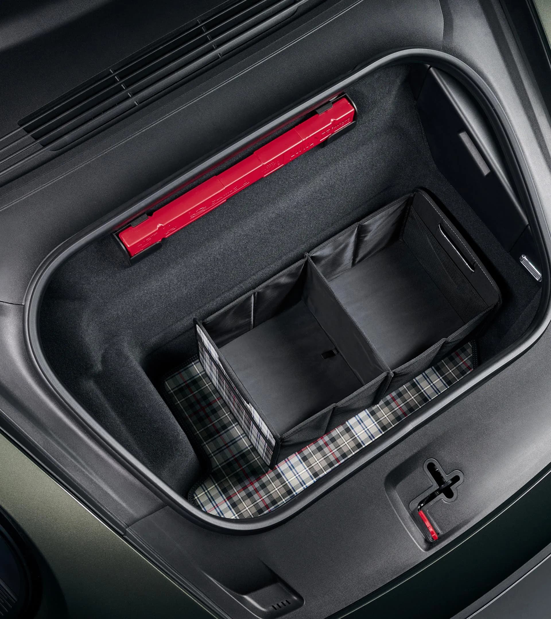 Foldable luggage compartment box - Turbo 50 tartan 5