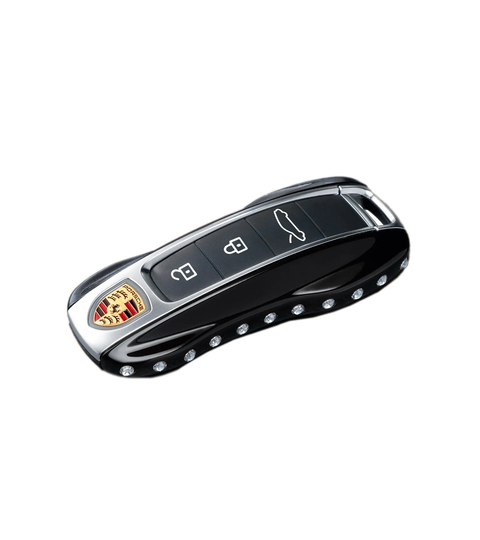 Autosleutel met zijkanten met Swarovski®-stenen 1