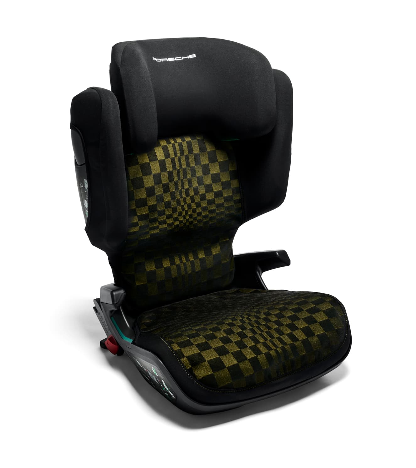 Housse pour siège Junior Seat i-Size (Motif heritage Pascha Noir/Olive Neo)