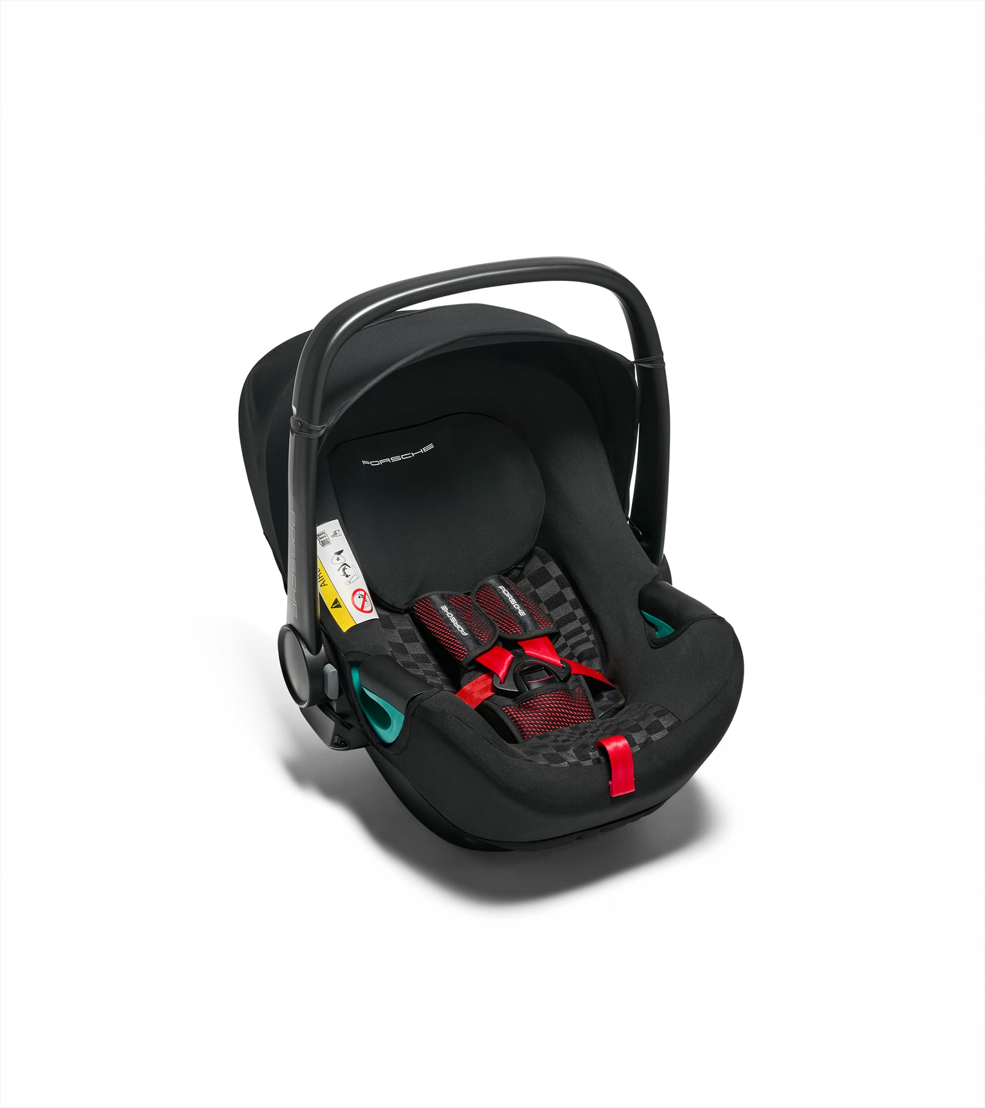 Housse de siège enfant Porsche Baby Seat i-Size Heritage Pascha Noir/Darksilver