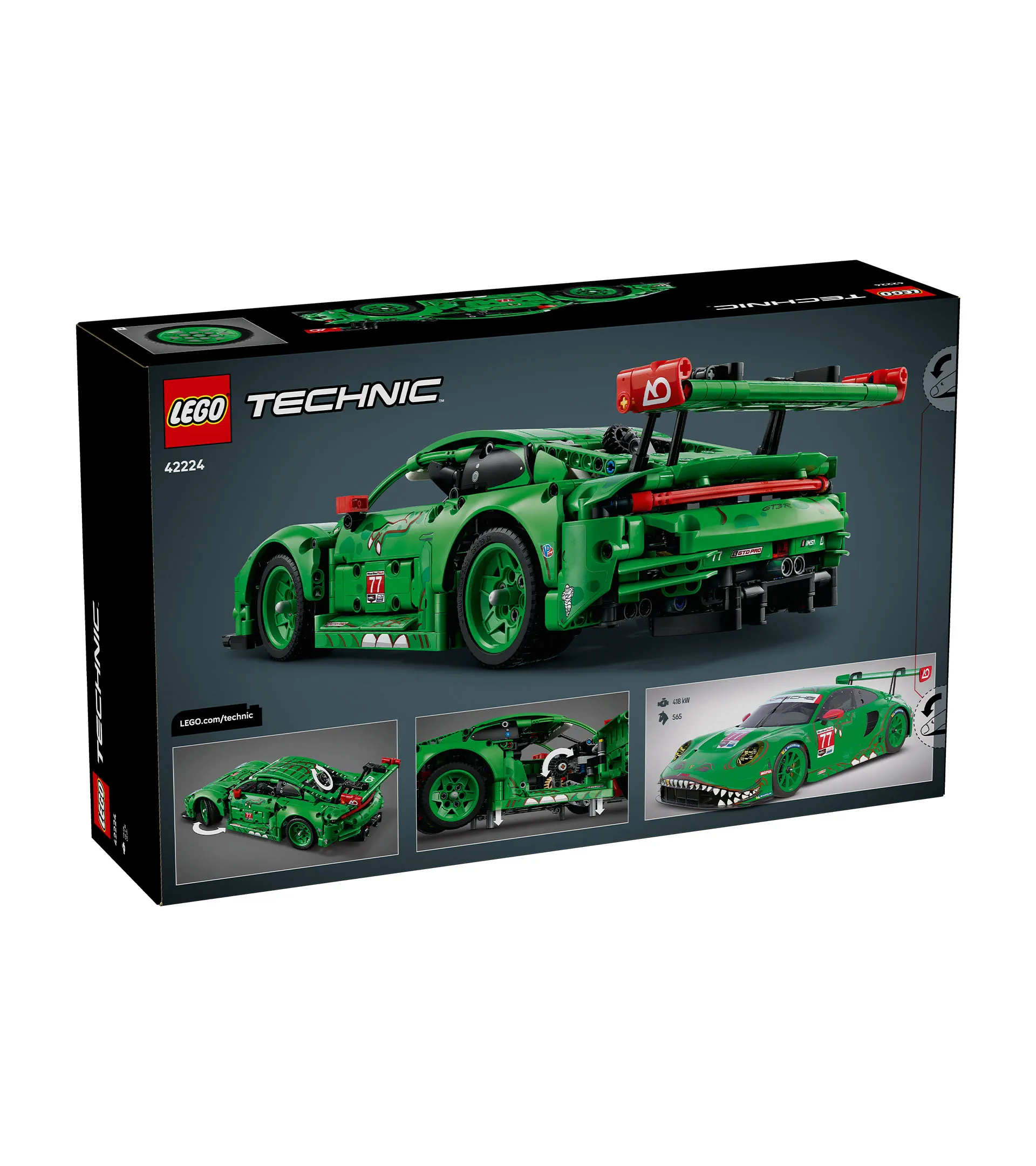 LEGO® Technic Porsche 911 GT3 R REXY AO Racing Rennwagen 6