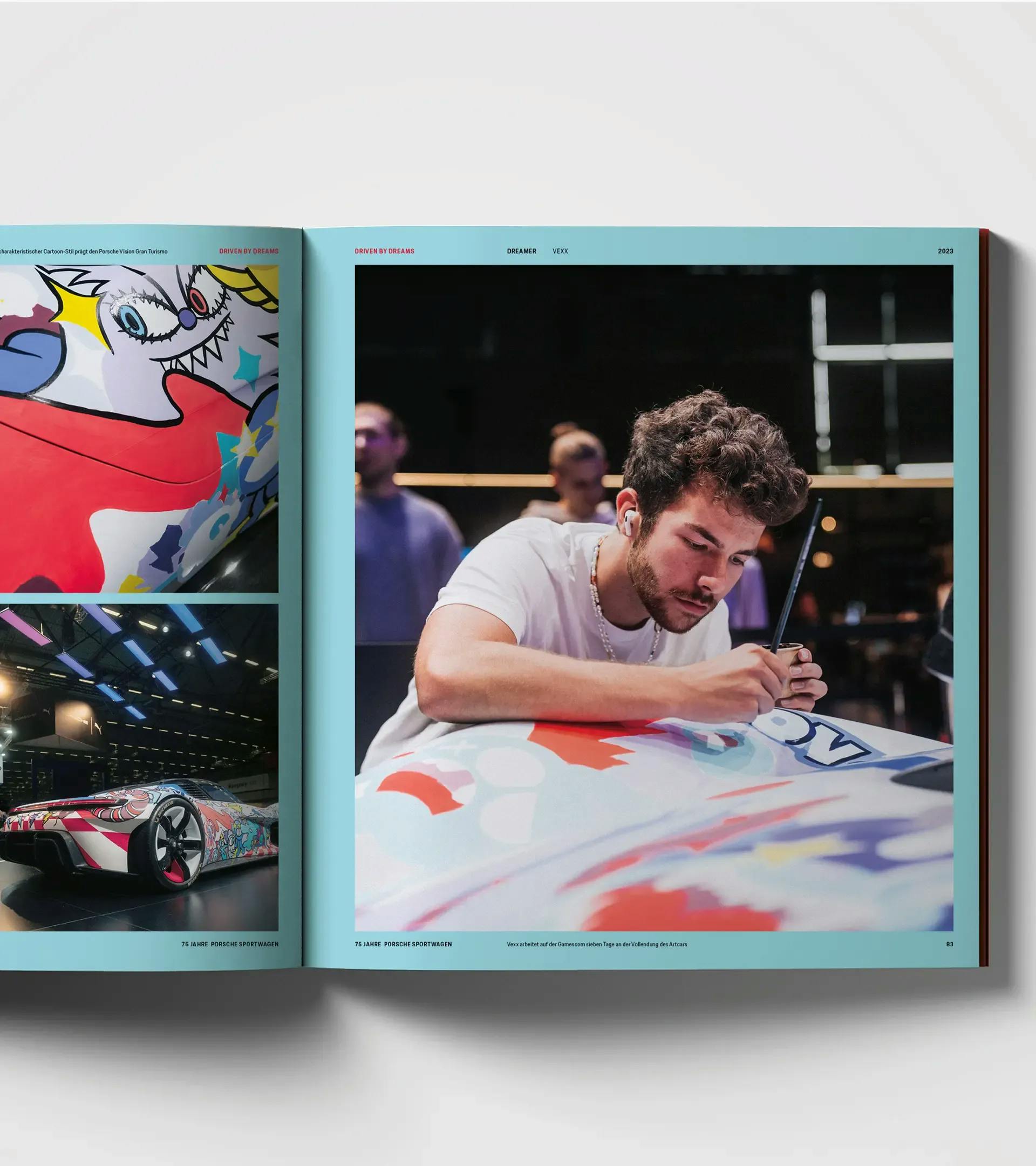 Book 'Driven by Dreams - 75 years of Porsche sports cars' book thumbnail 2
