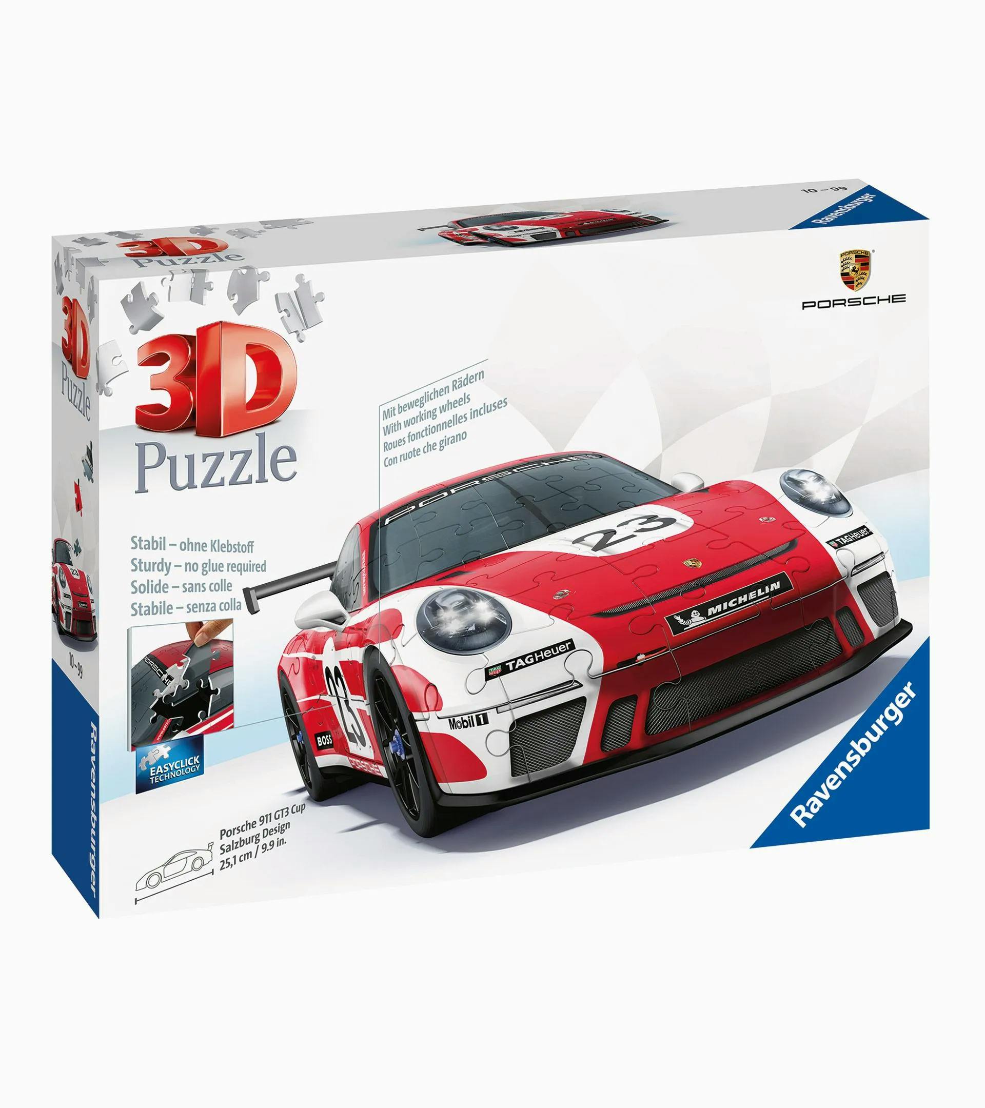 Puzzle en 3D de Ravensburger – 911 GT3 Cup– 917 Salzburg 1