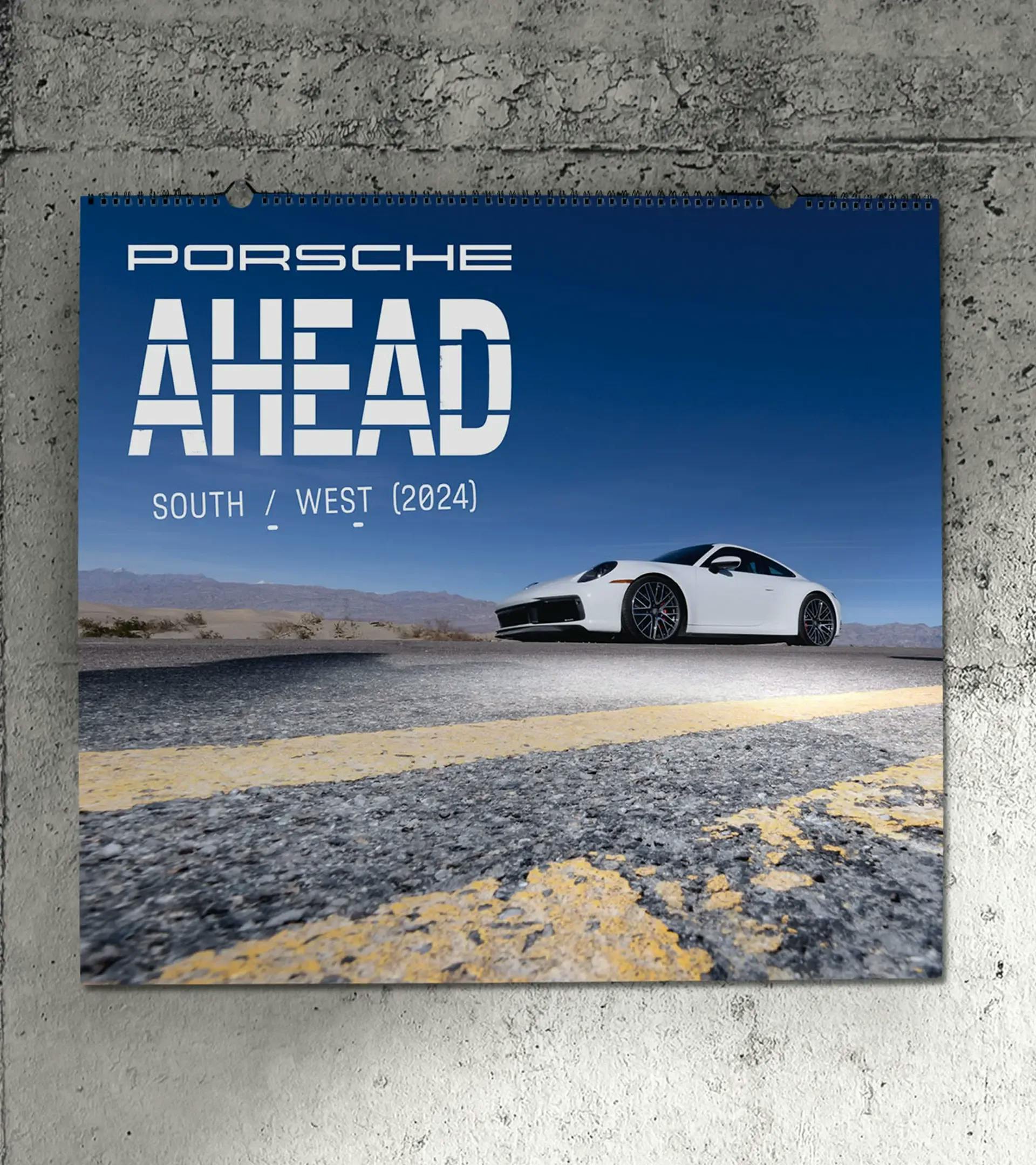 Calendário Porsche, 2024