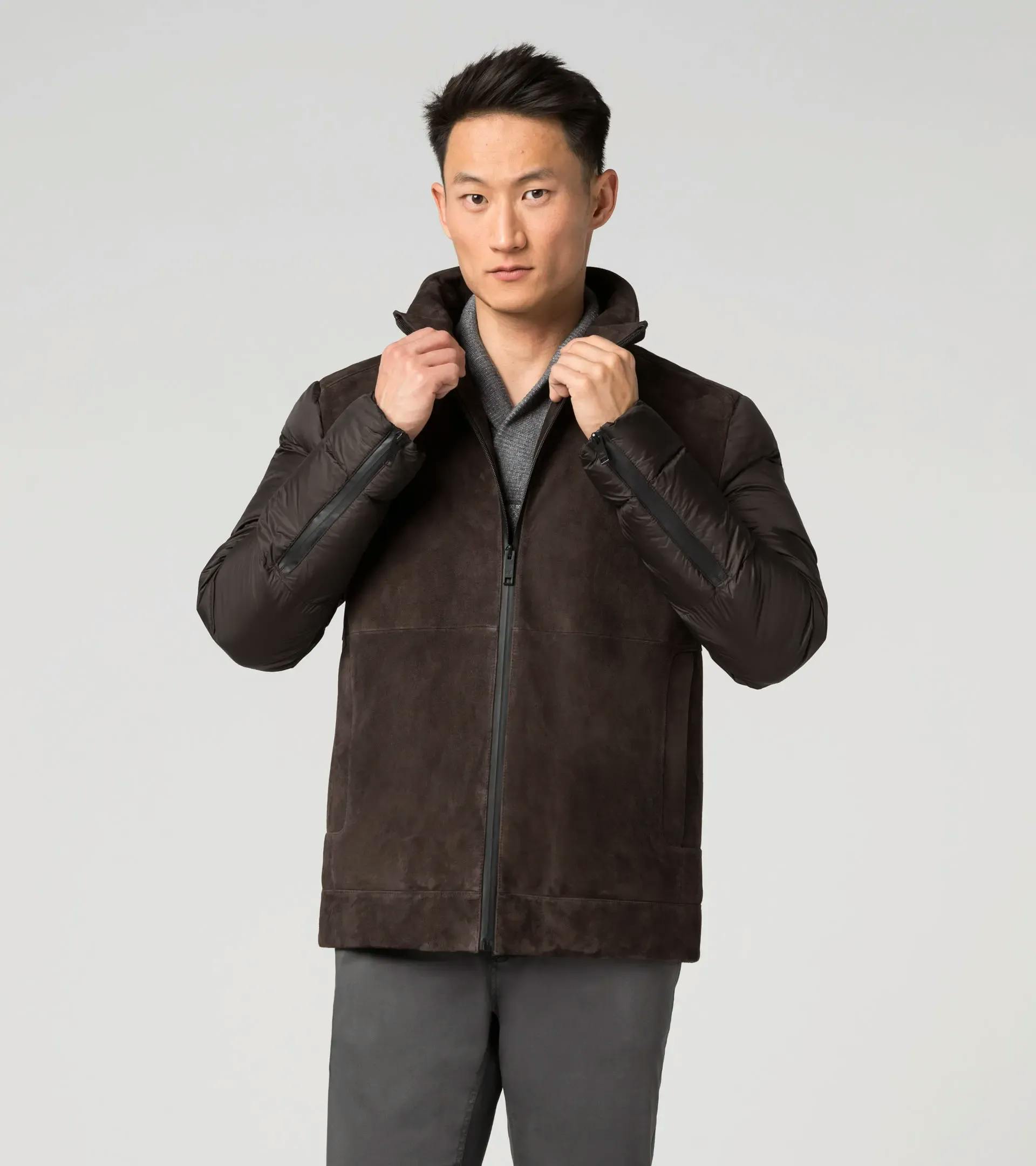 Hybrid Suede Leather Jacket 8