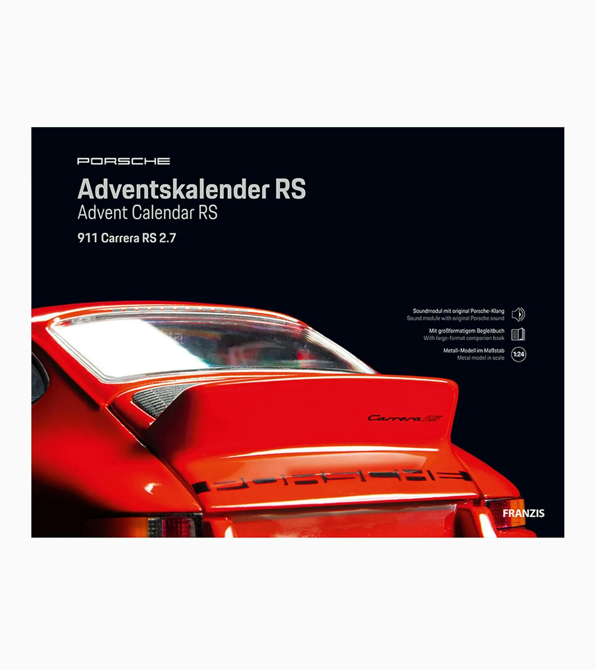 Porsche 911 Carrera RS 2.7 advent calendar 2
