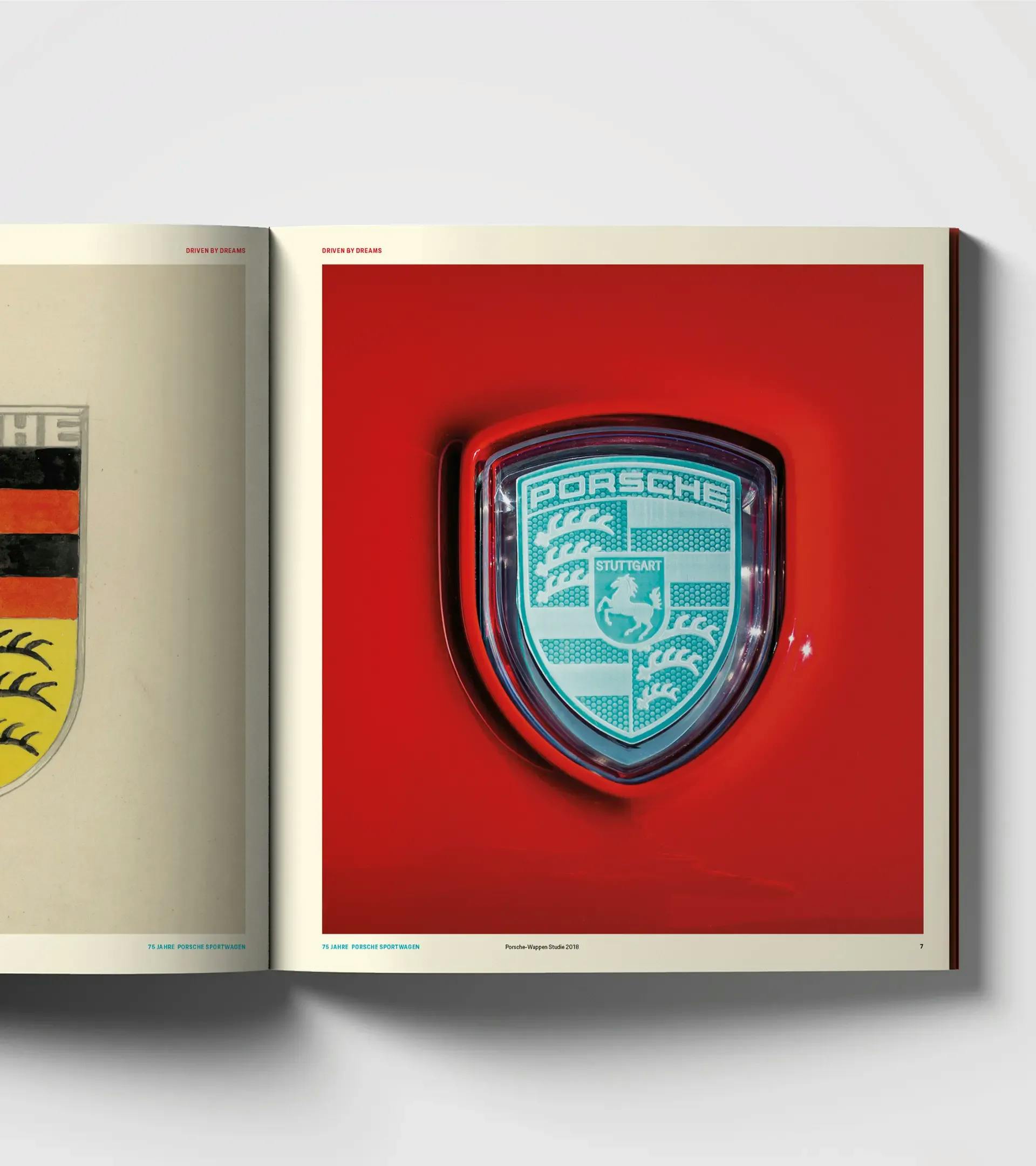 Libro 'Driven by Dreams - 75 anni di vetture sportive Porsche' thumbnail 1