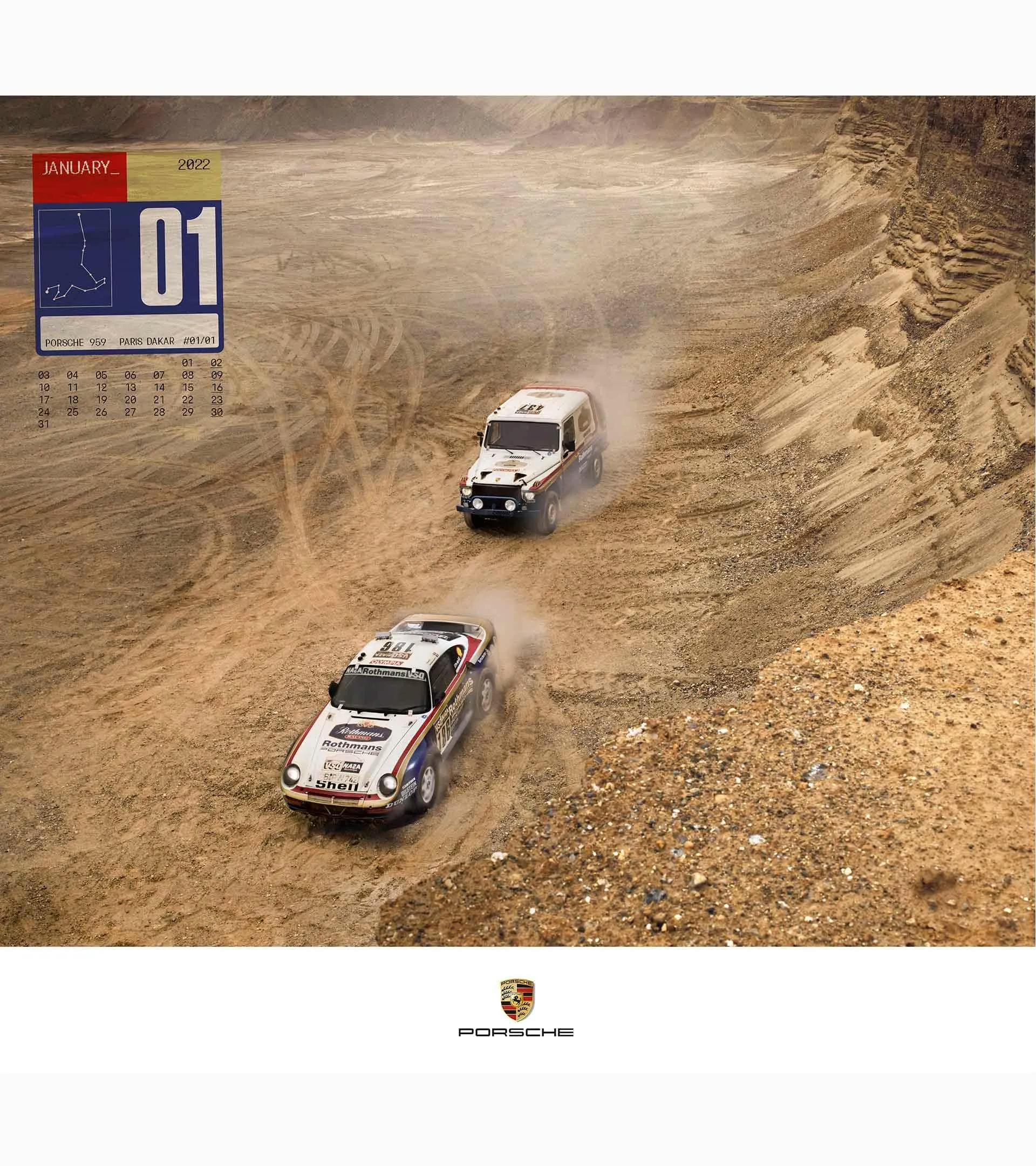 Calendario de Porsche 2022: "One of 1" 2