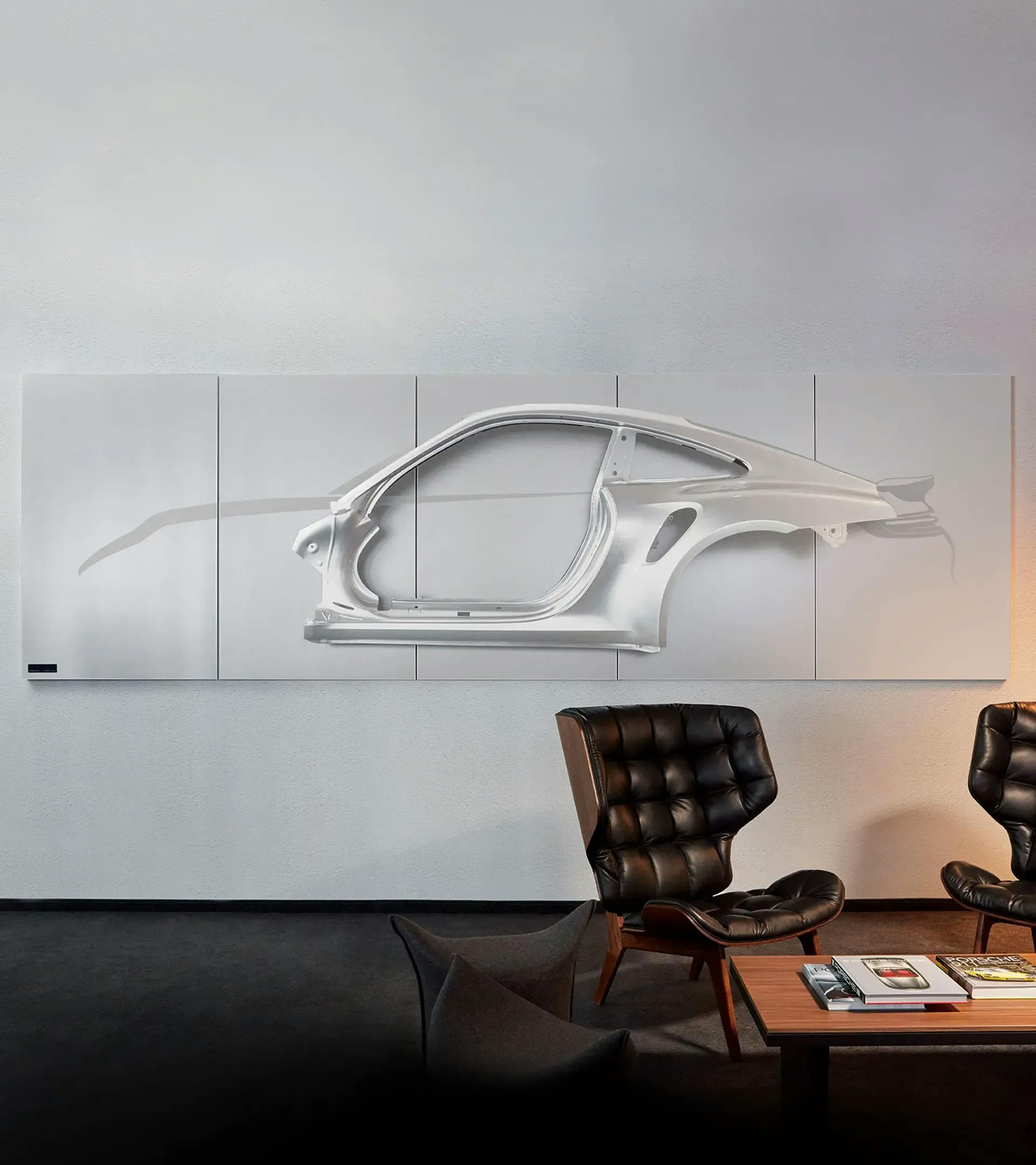 Escultura del 911 – edición hecha a medida – Porsche Originals – Ltd. 1