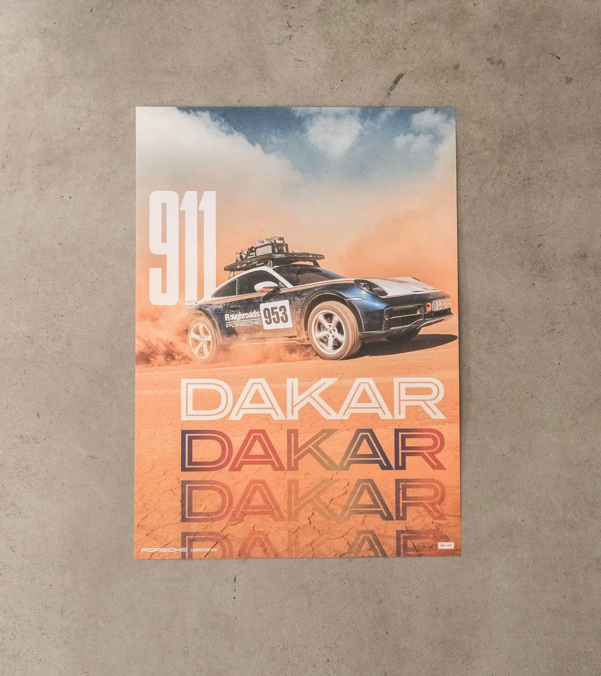 Lot d’affiches – 911 Dakar 4