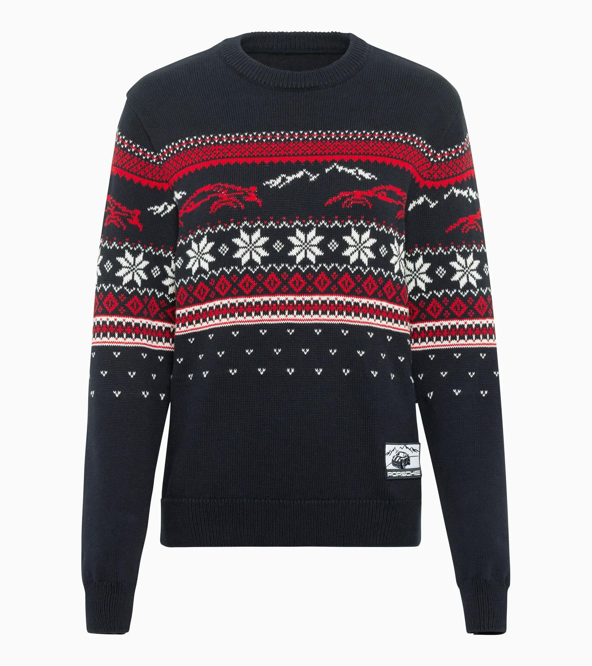 Unisex knitted pullover – Christmas 1