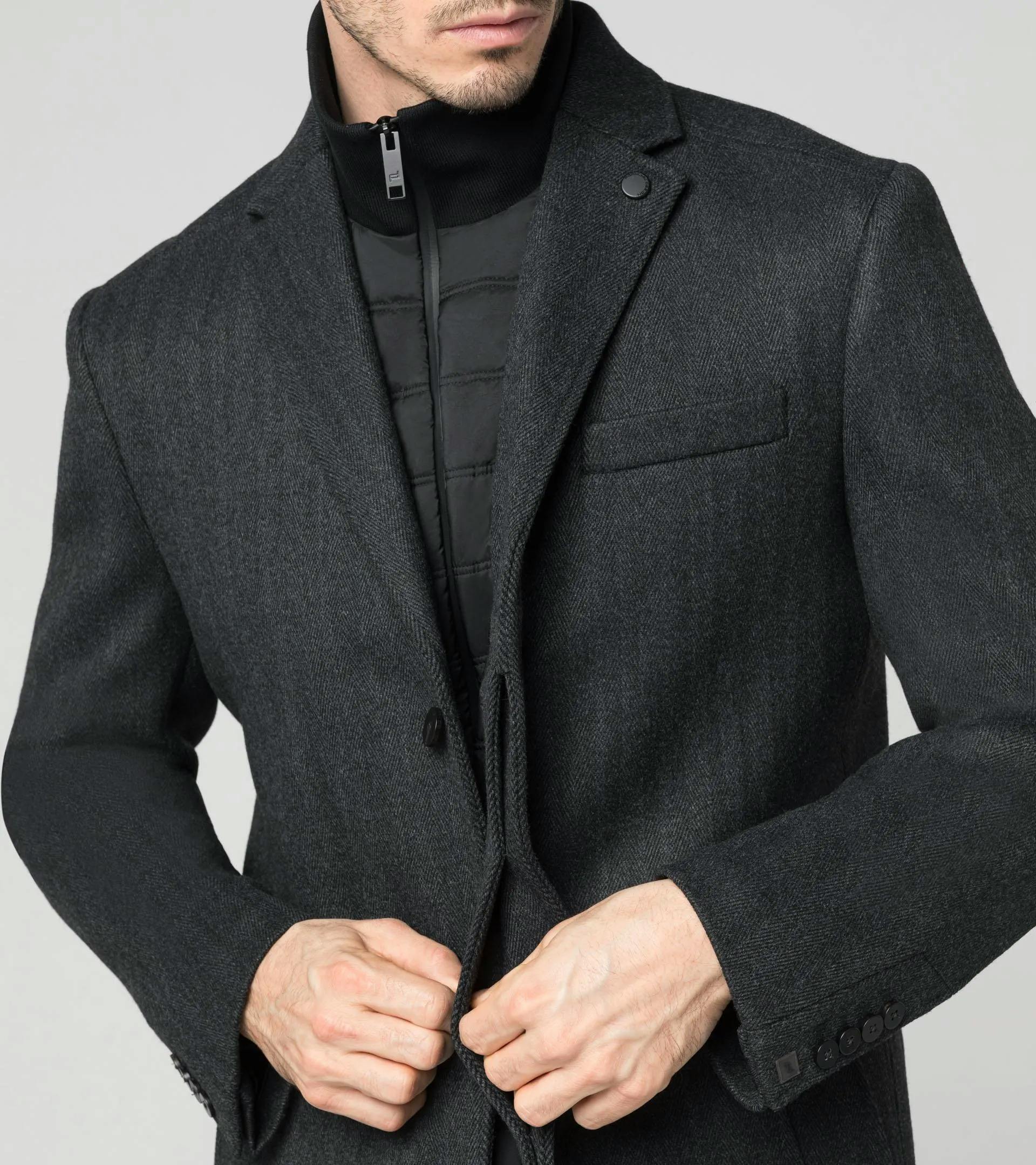 Hybrid Textured Formal Cappotto 7