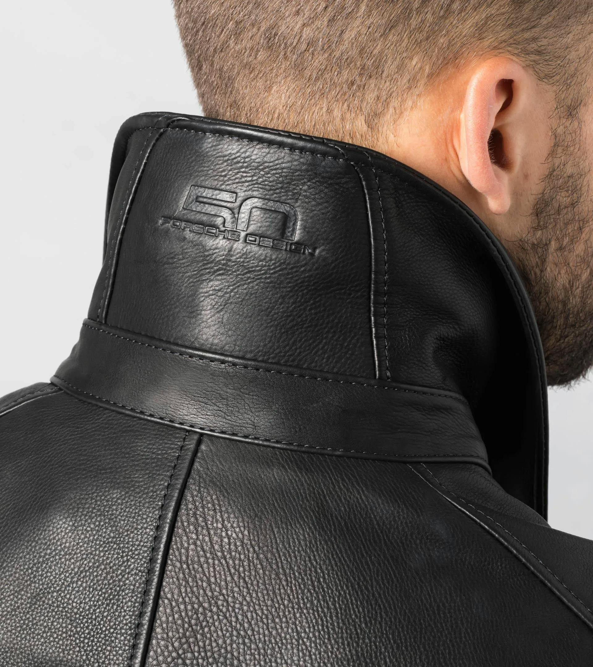 50Y Targa Leather Jacket 5