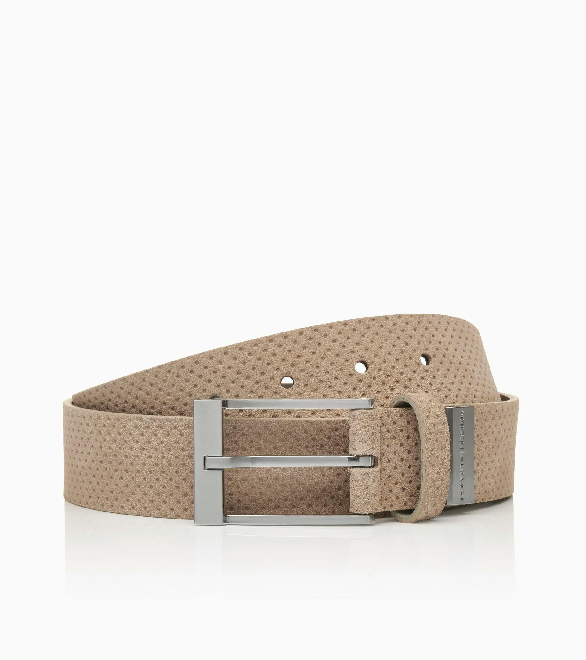 Pin Buckle 35 Perforated Business Belt 1