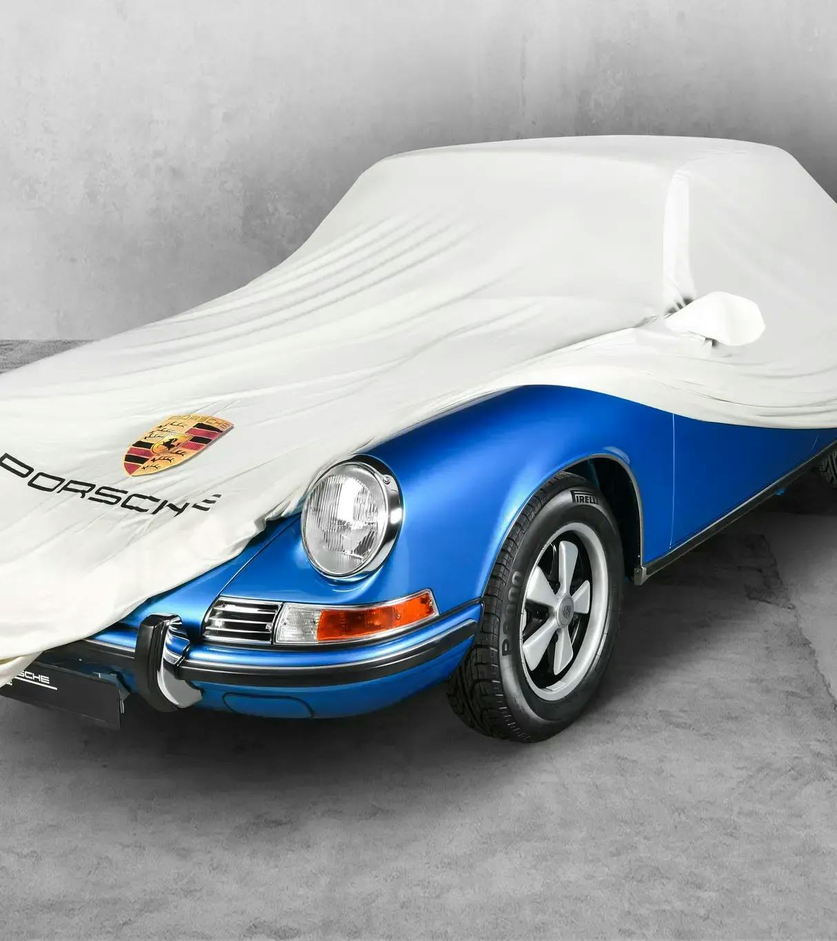 Car cover for Porsche 911, 912 and 964 without spoiler and with left-hand exterior mirror 2