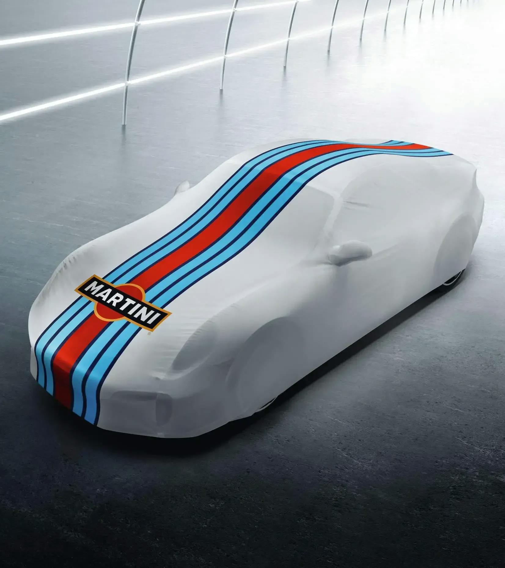 Indoor car cover in Martini Racing Design - 911 1