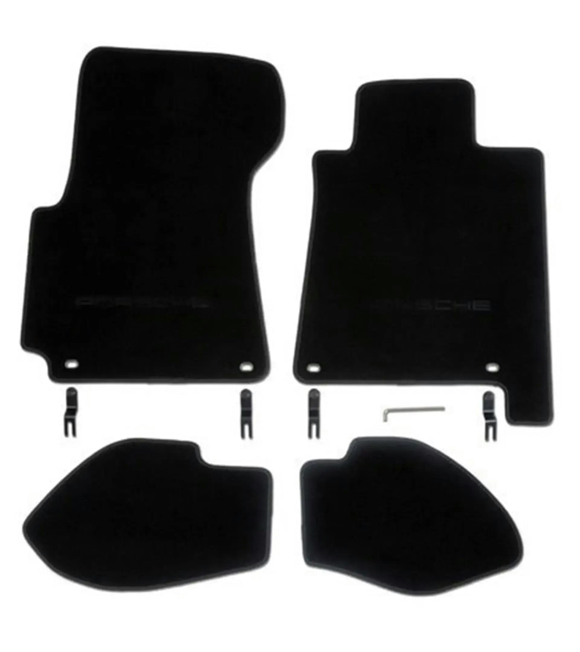 Floor mats in Black for right-hand-drive vehicles for Porsche 928 1