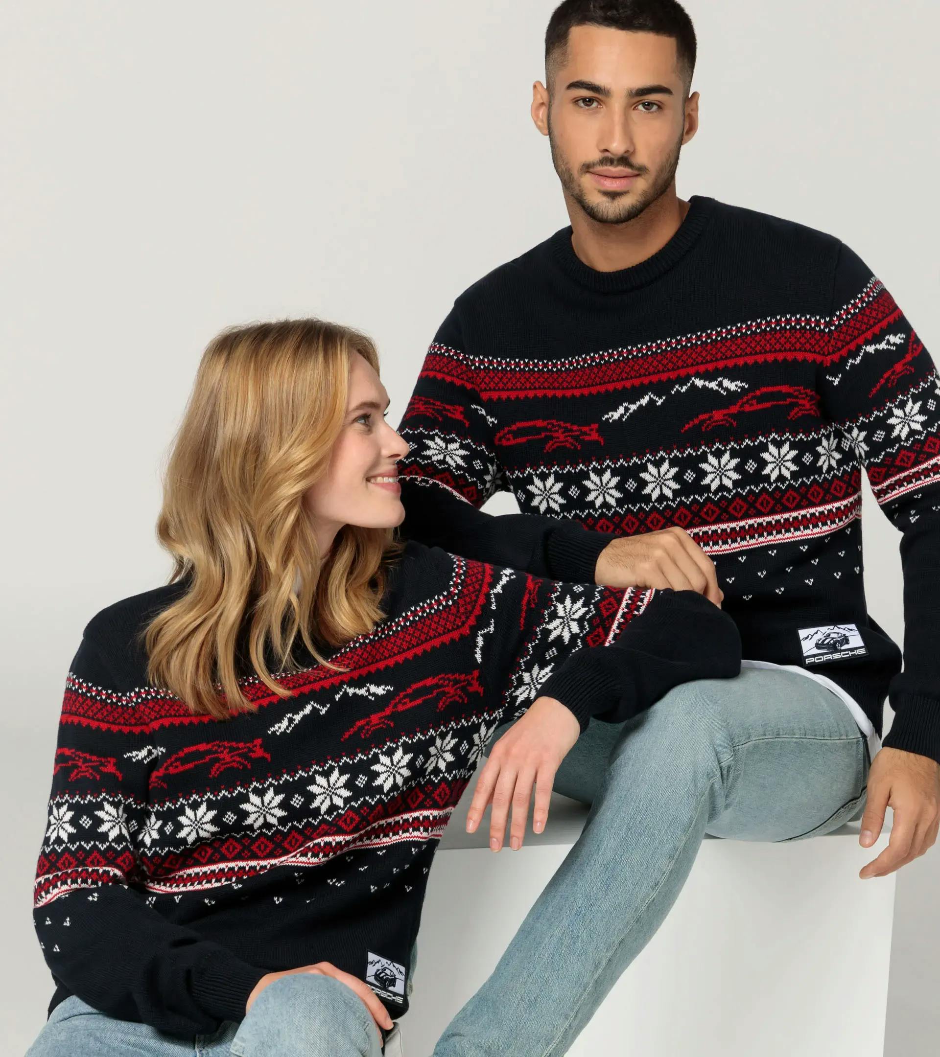 Unisex knitted pullover – Christmas 7