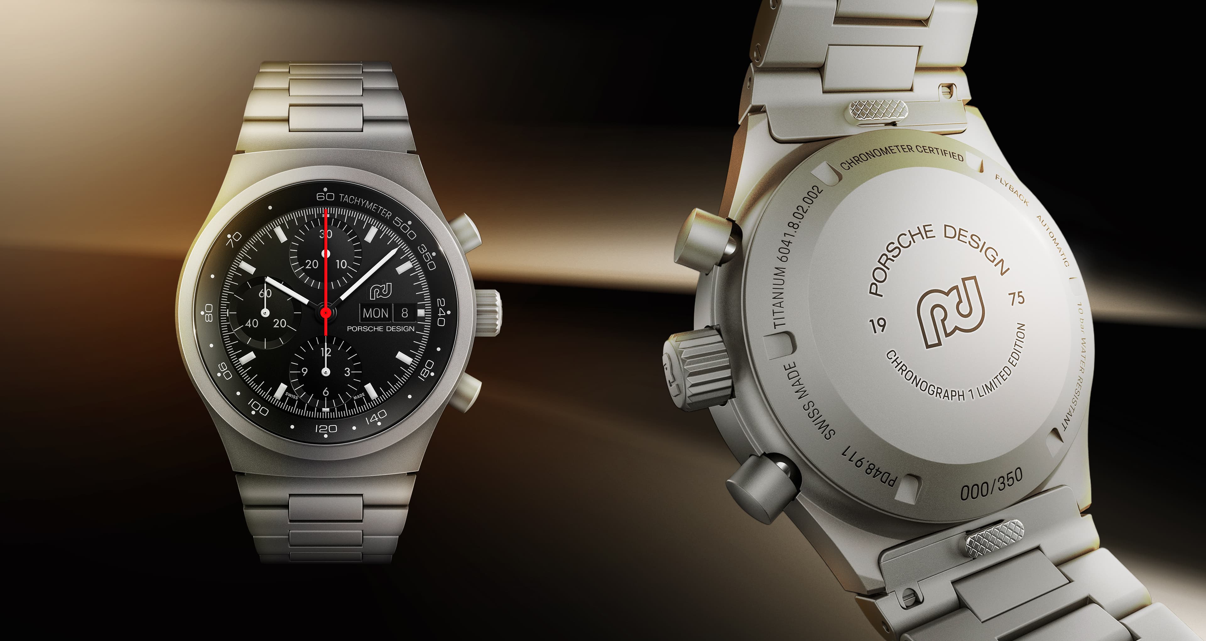 Detail view of Chronograph