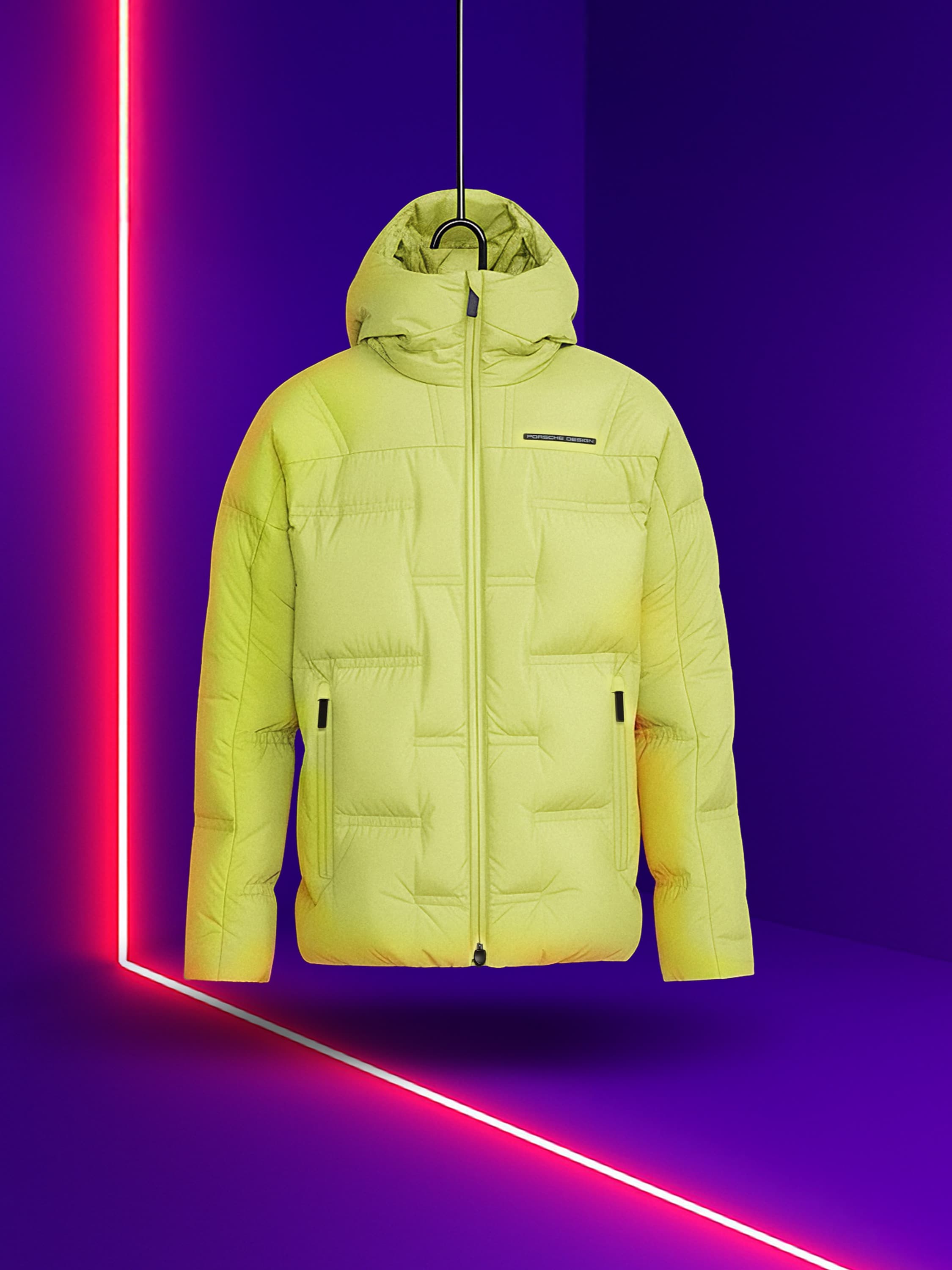 grey Porsche ebike on purple background