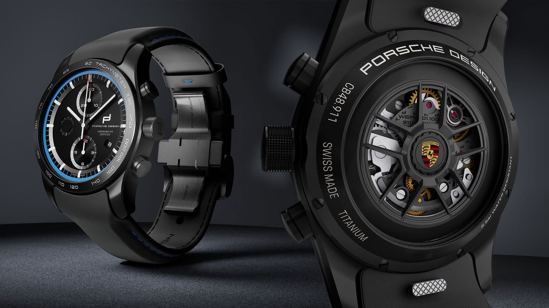 Detail view of Chronograph