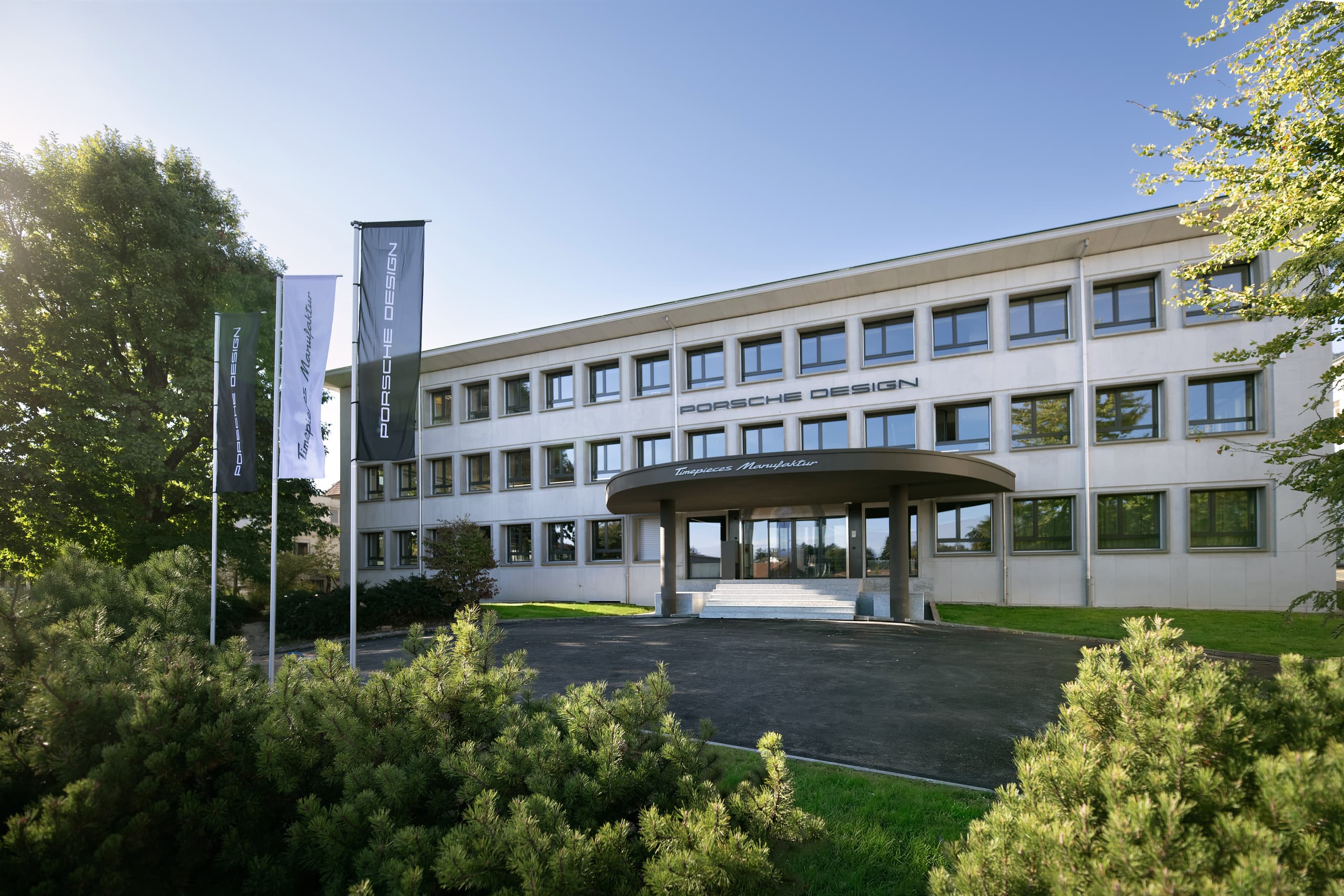 Building of the Porsche Design Timepieces Manufactur in Grenchen, Swiss