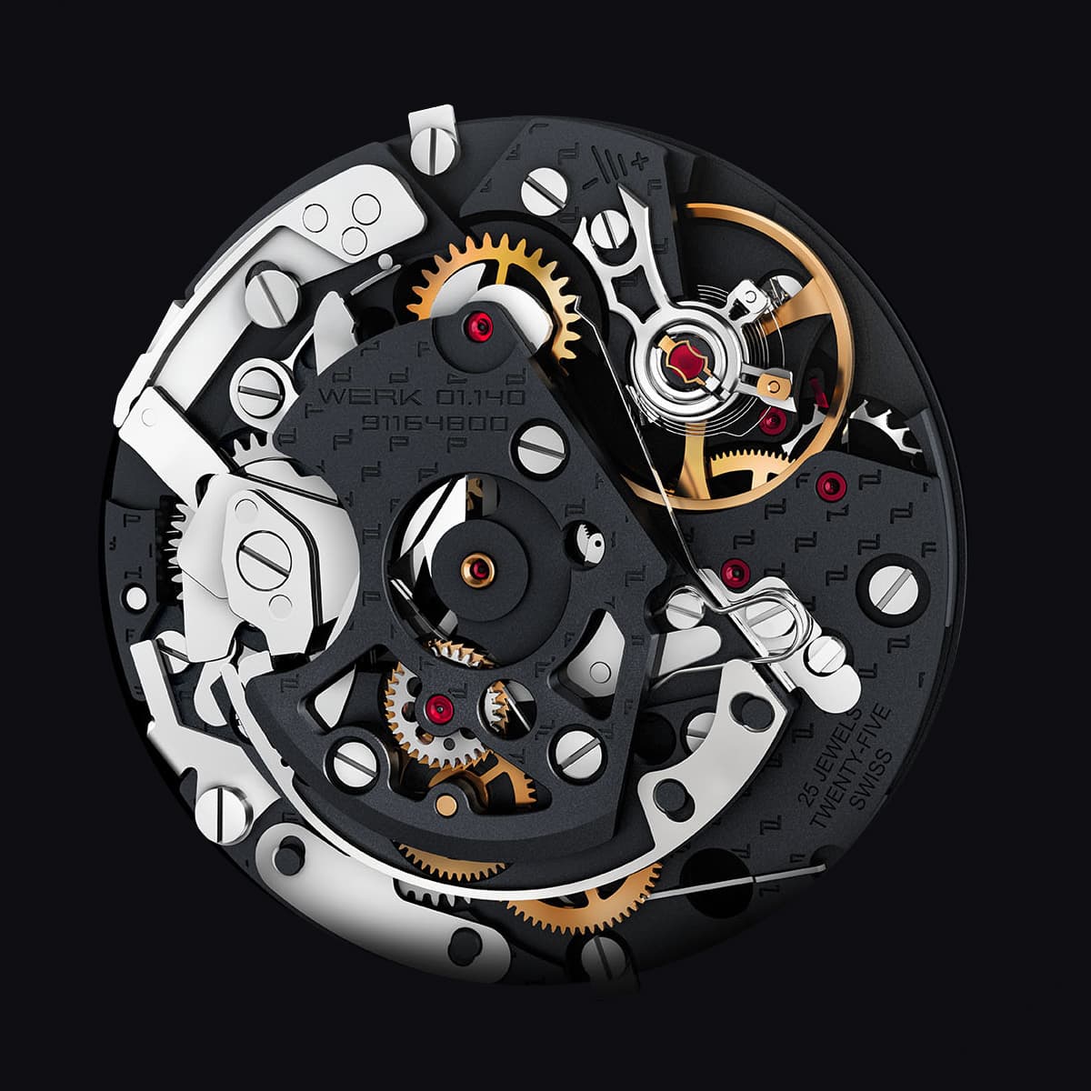 Zegarki Porsche Design, kaliber 01-140