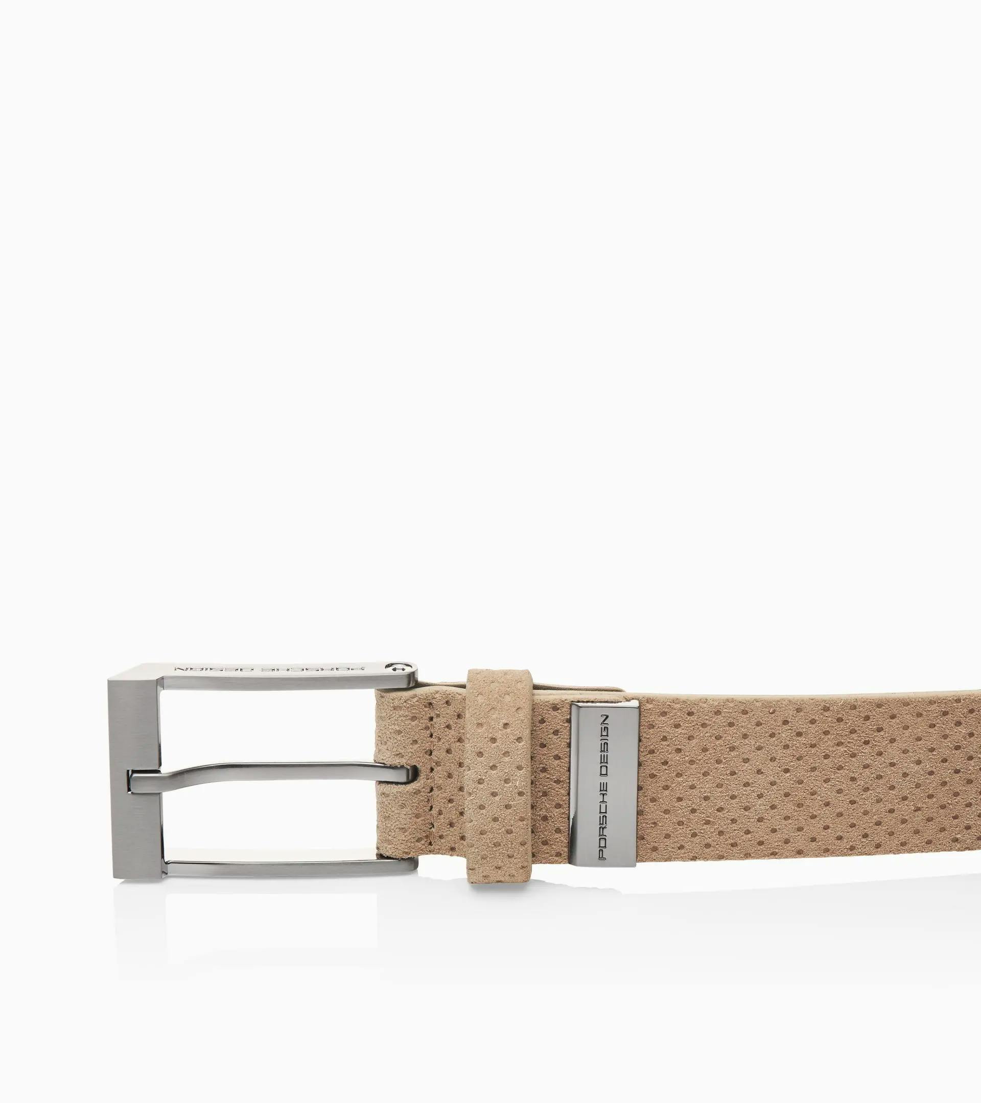 Pin Buckle 35 Perforated Business Belt thumbnail 1