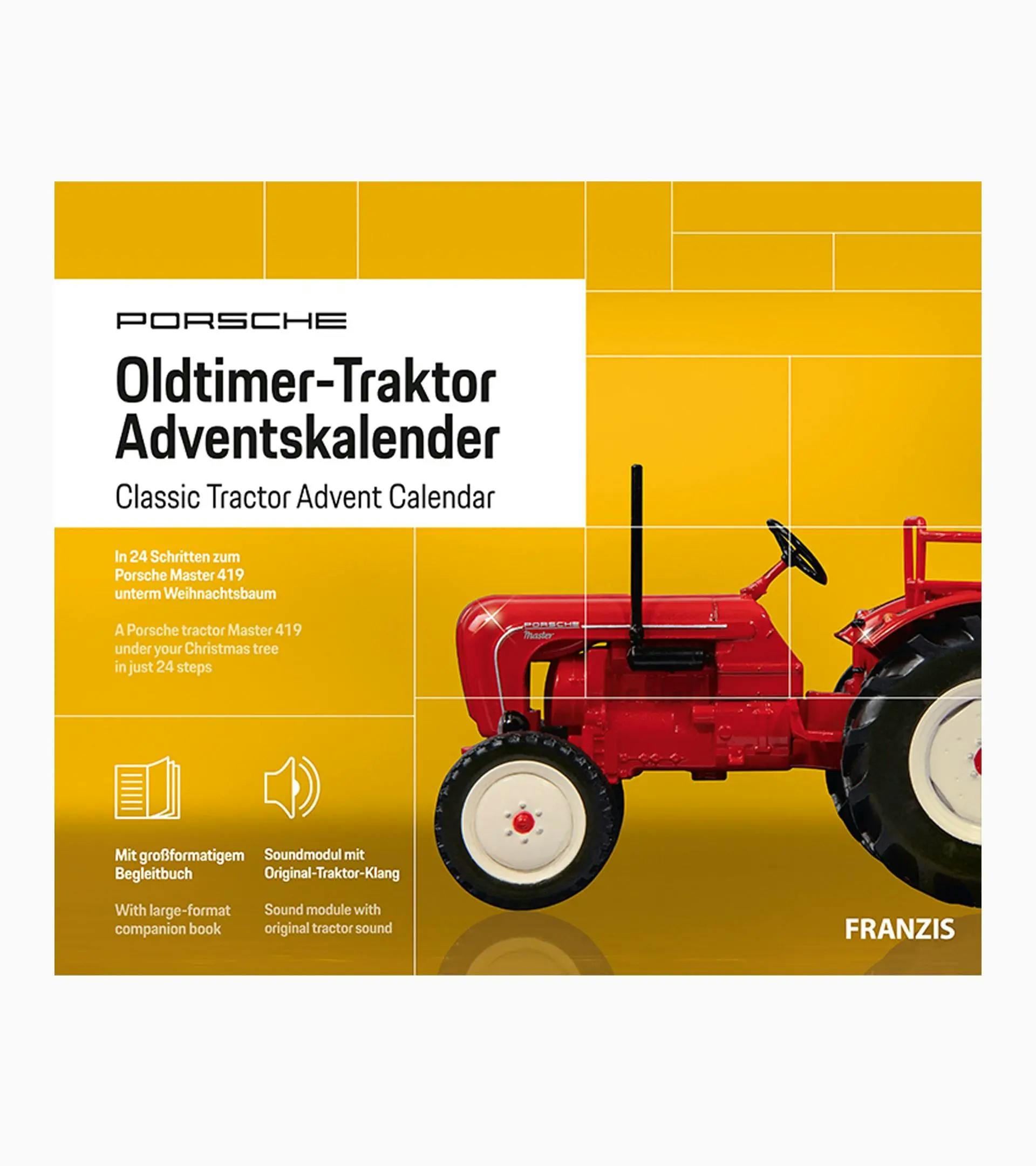 Porsche Oldtimer-Traktor Adventskalender 2